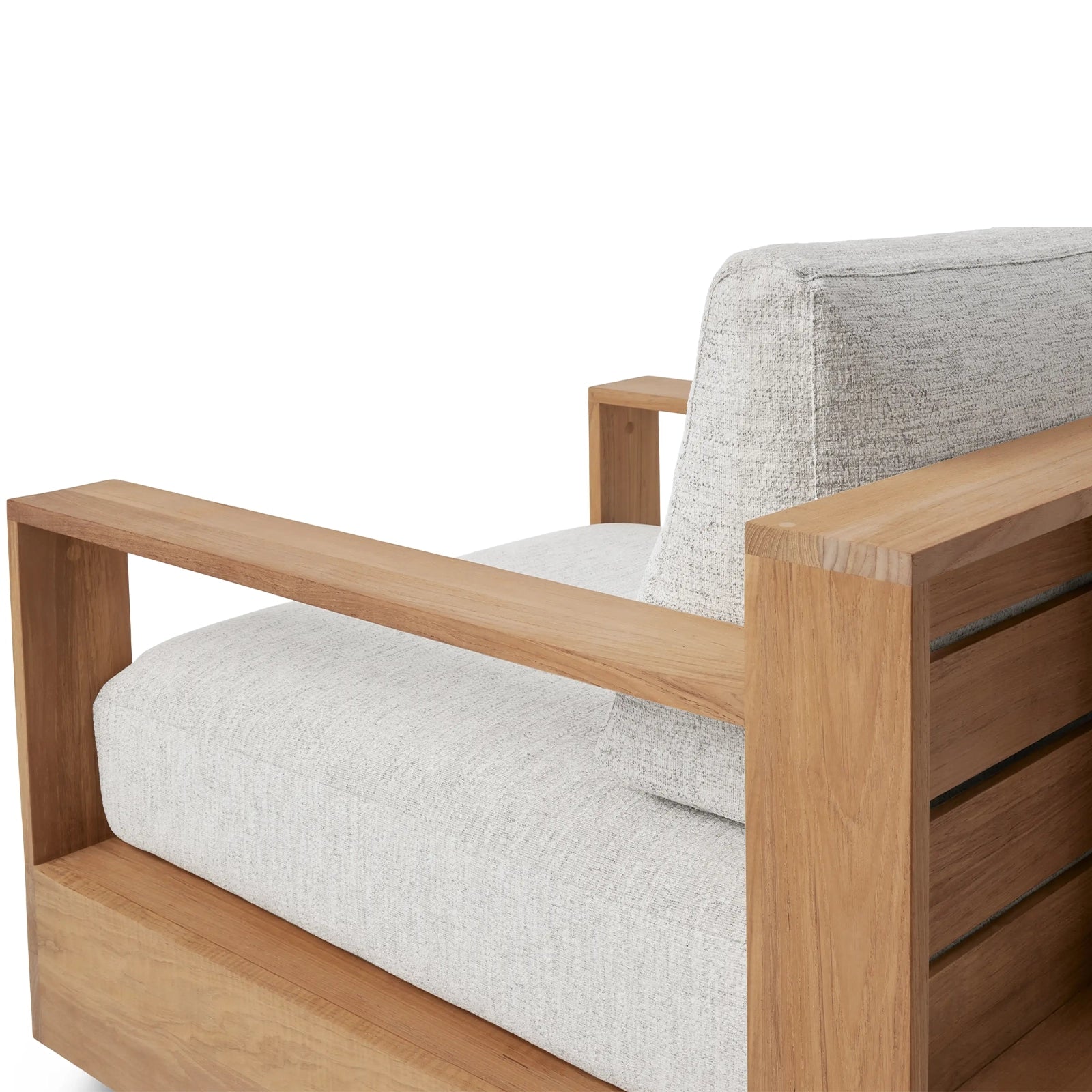 Bay Harbour Outdoor Teak Swivel Chair