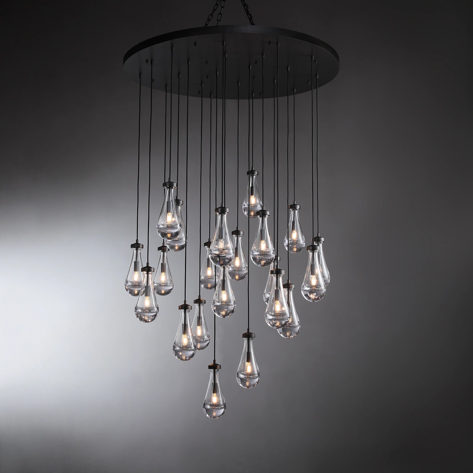 Dewdrop Round Chandelier