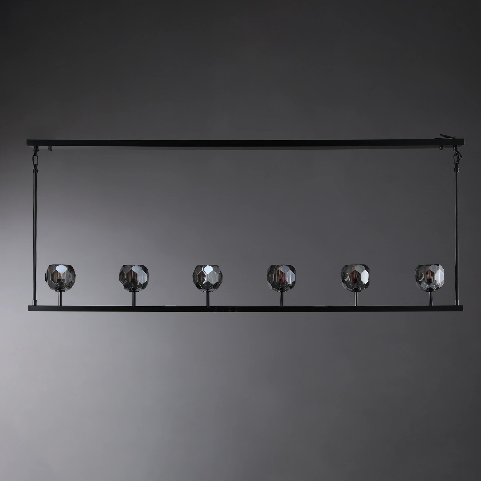 Boule Du Cristal Glass Linear Chandelier