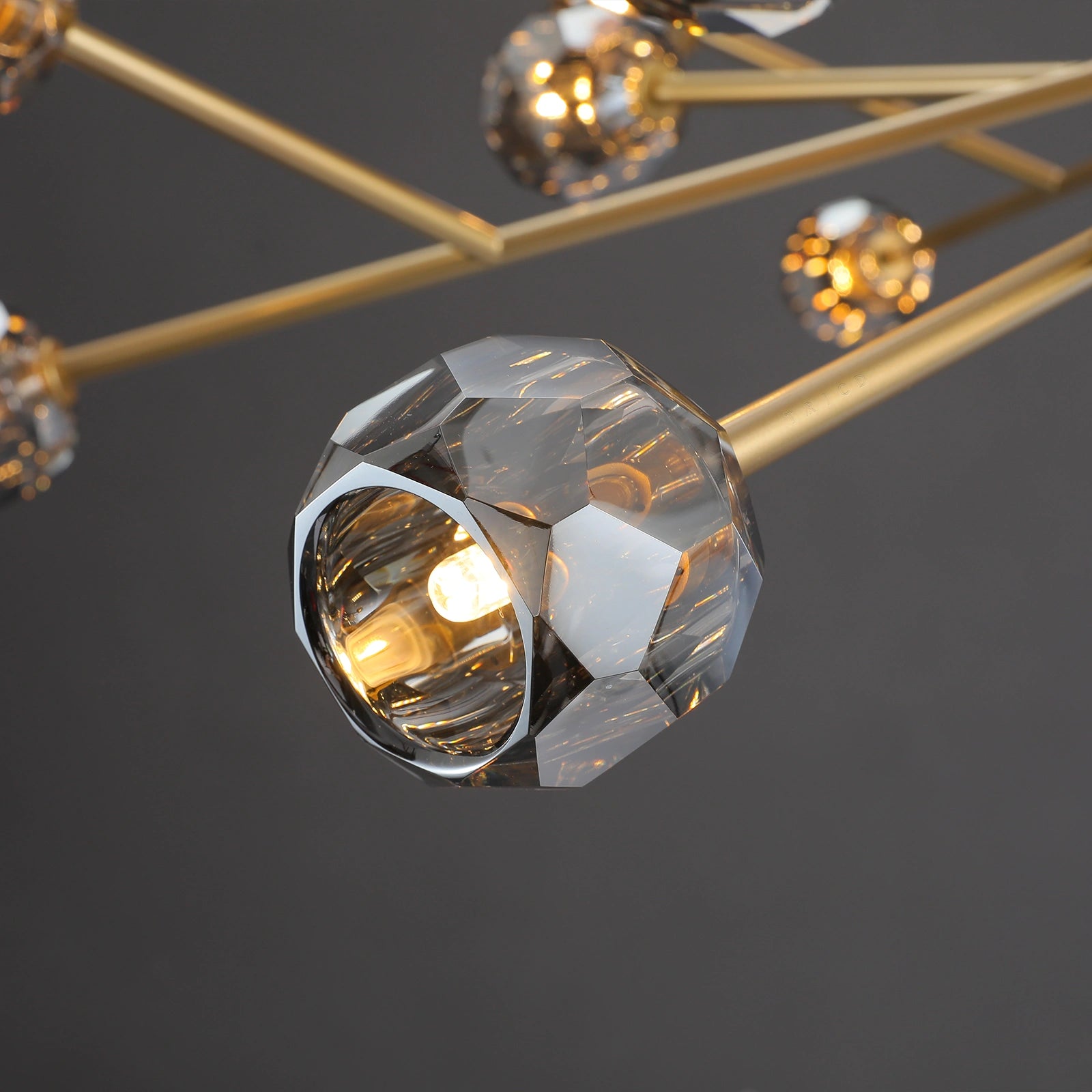 Boule Du Glass Round Chandelier