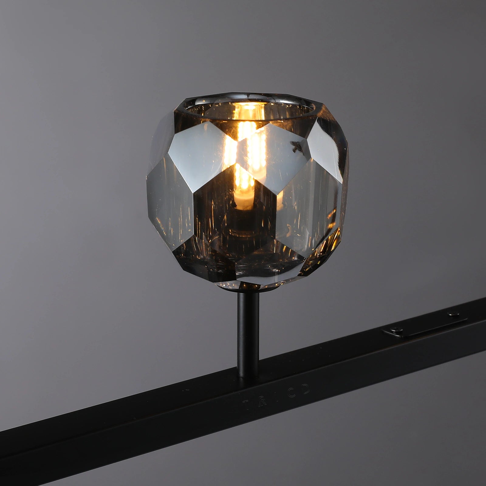 Boule Du Cristal Glass Linear Chandelier