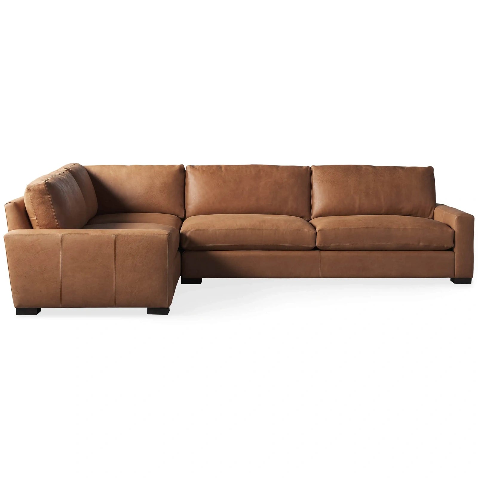 Reamington Leather Two-Piece Sectional