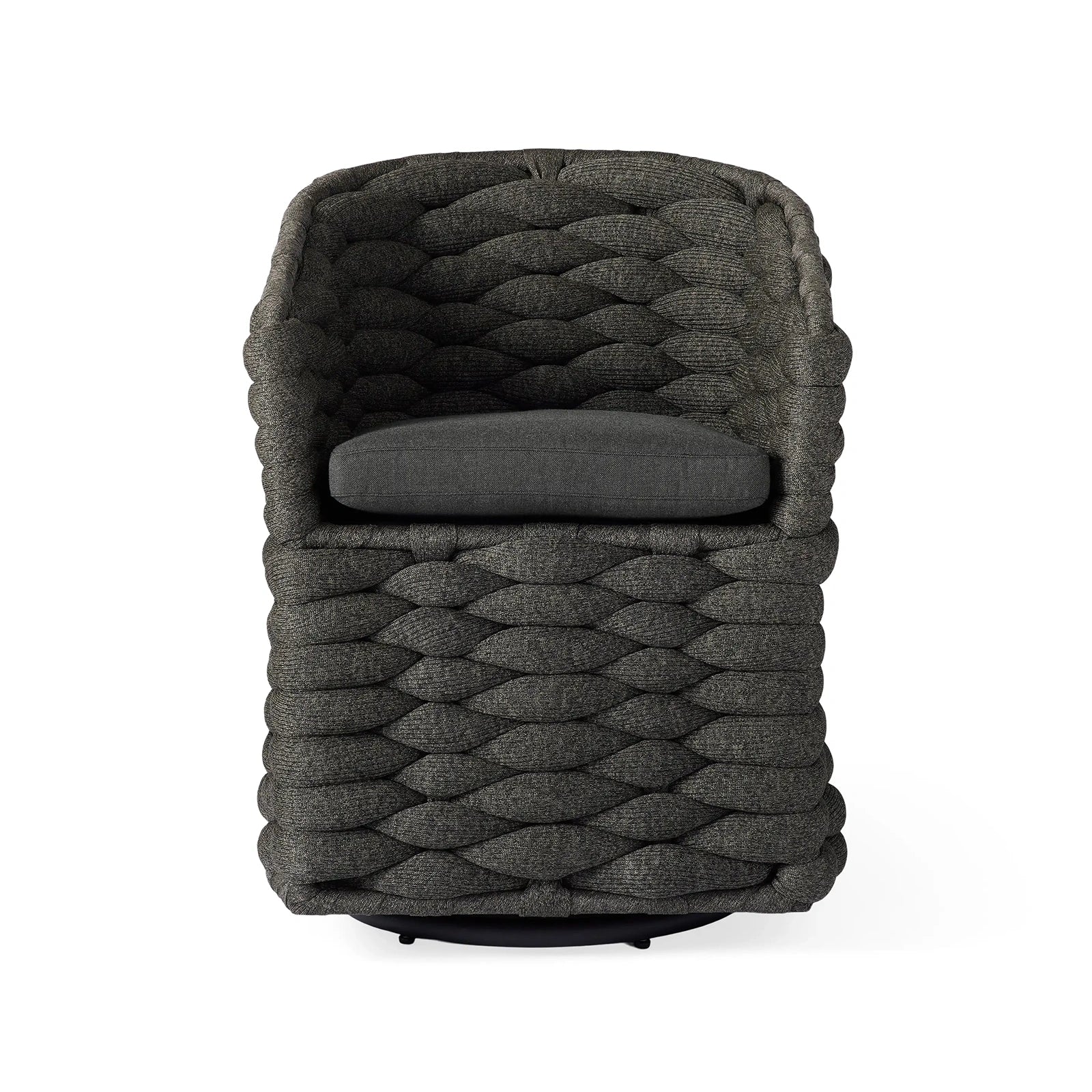 Telbourne Outdoor Swivel Dining Arm Chair