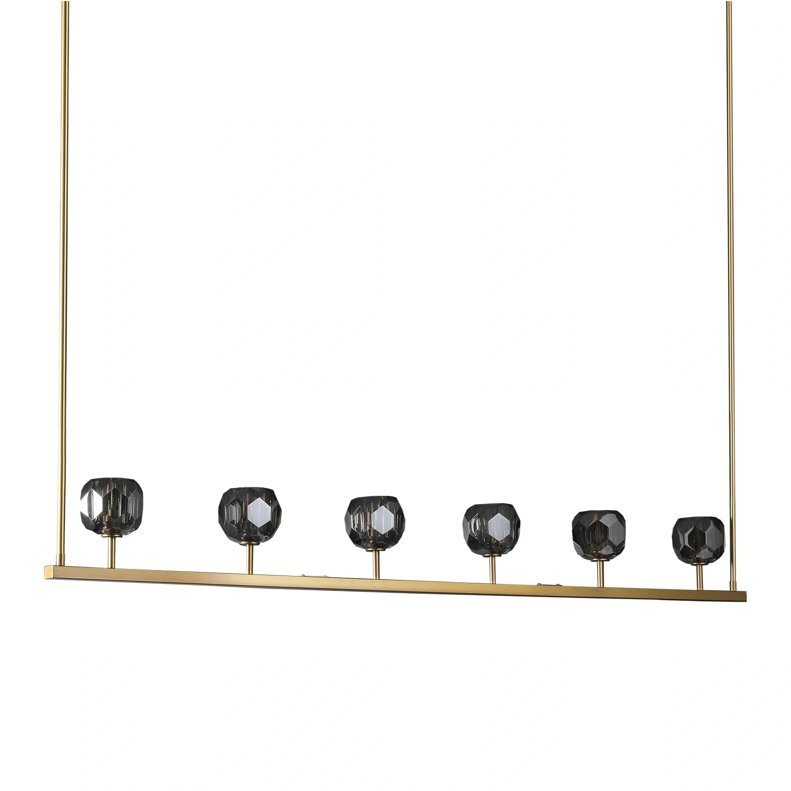 Boule Du Cristal Glass Linear Chandelier