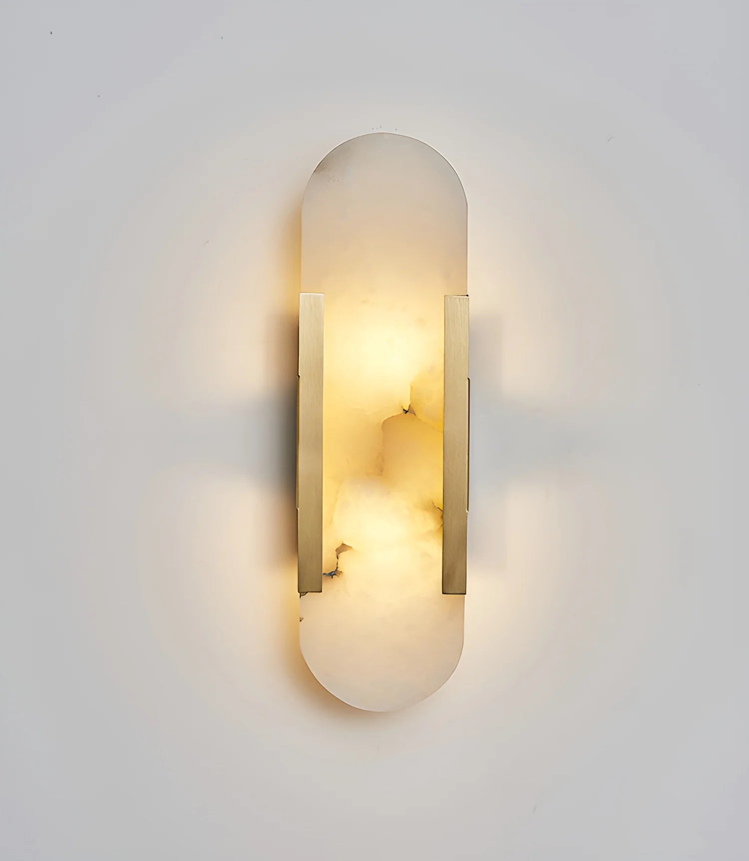 Modern Belange Elongated Alabaster Wall Lamp