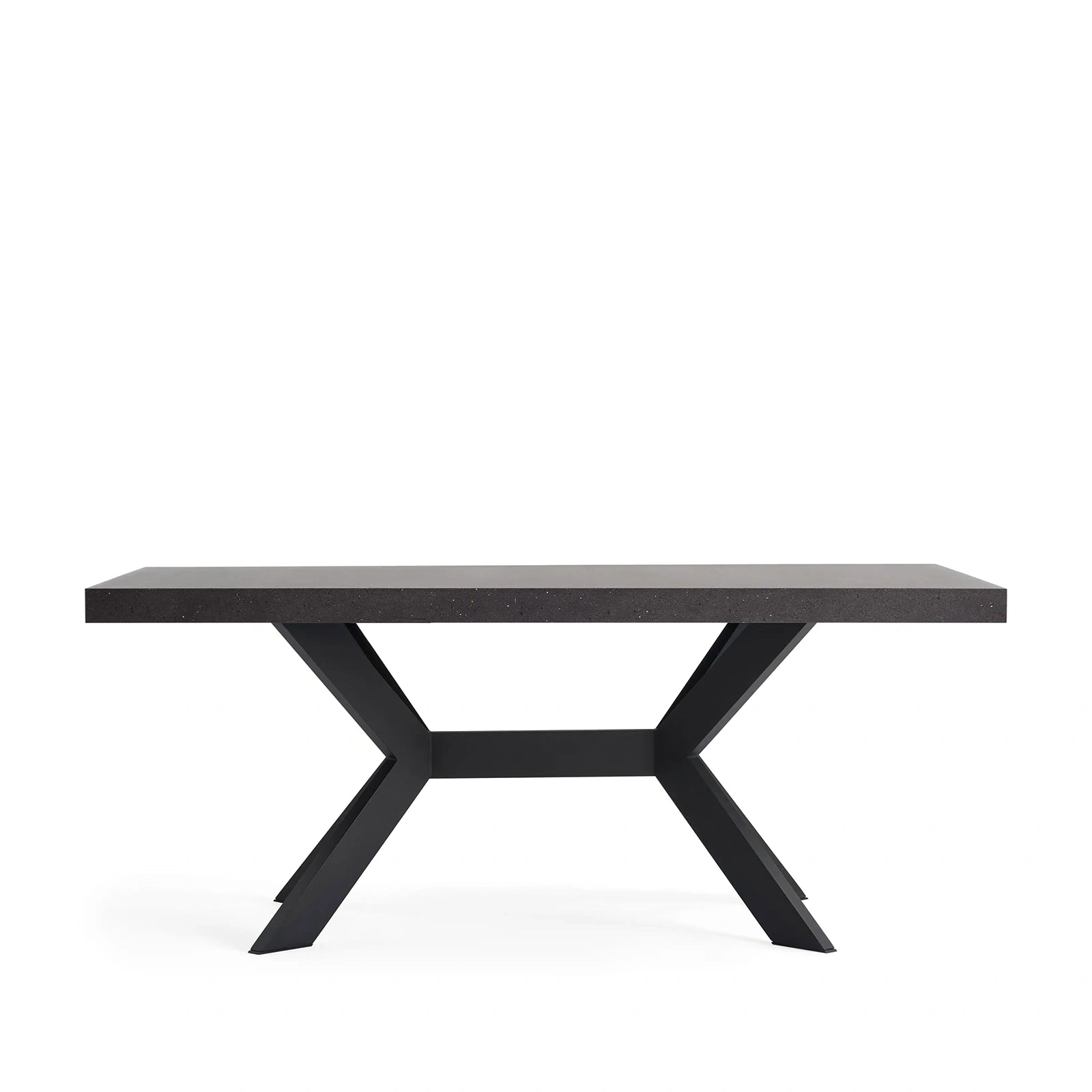 Outdoor Dining Table with Apex Base