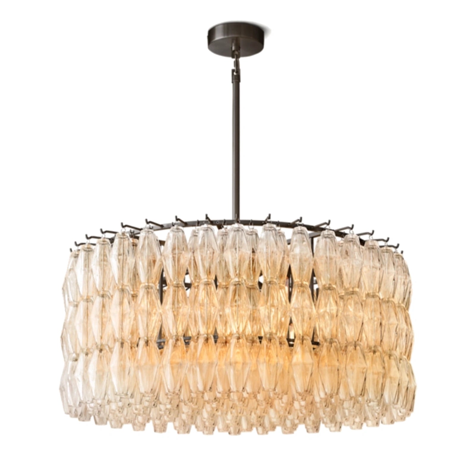 Ciara Glass Round Chandelier