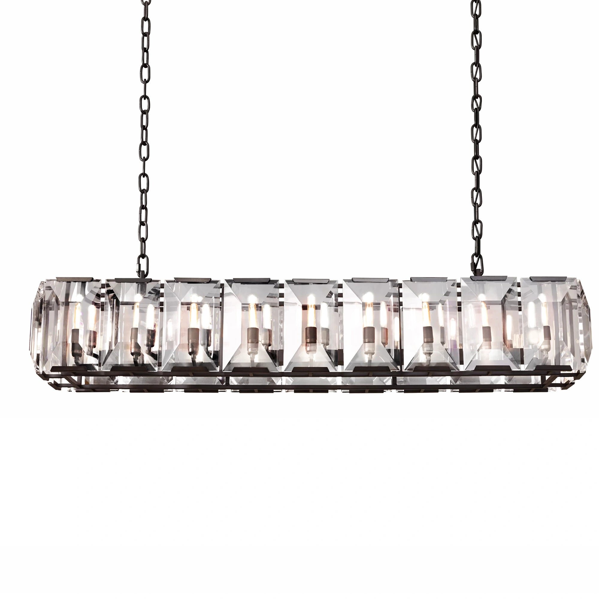 Carlow Crystal Rectangular Chandelie