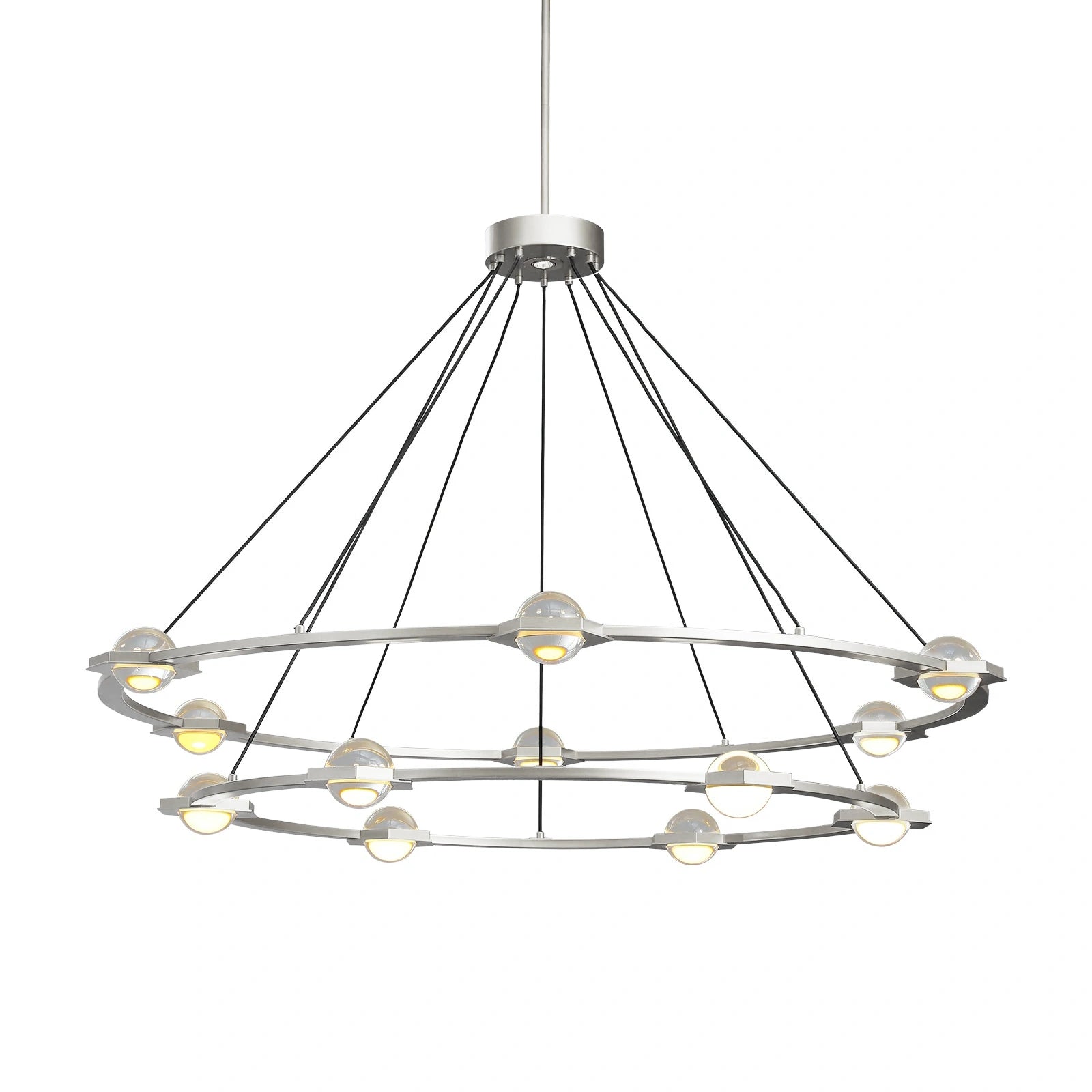 Éclatano 2-Tier Round Chandelier