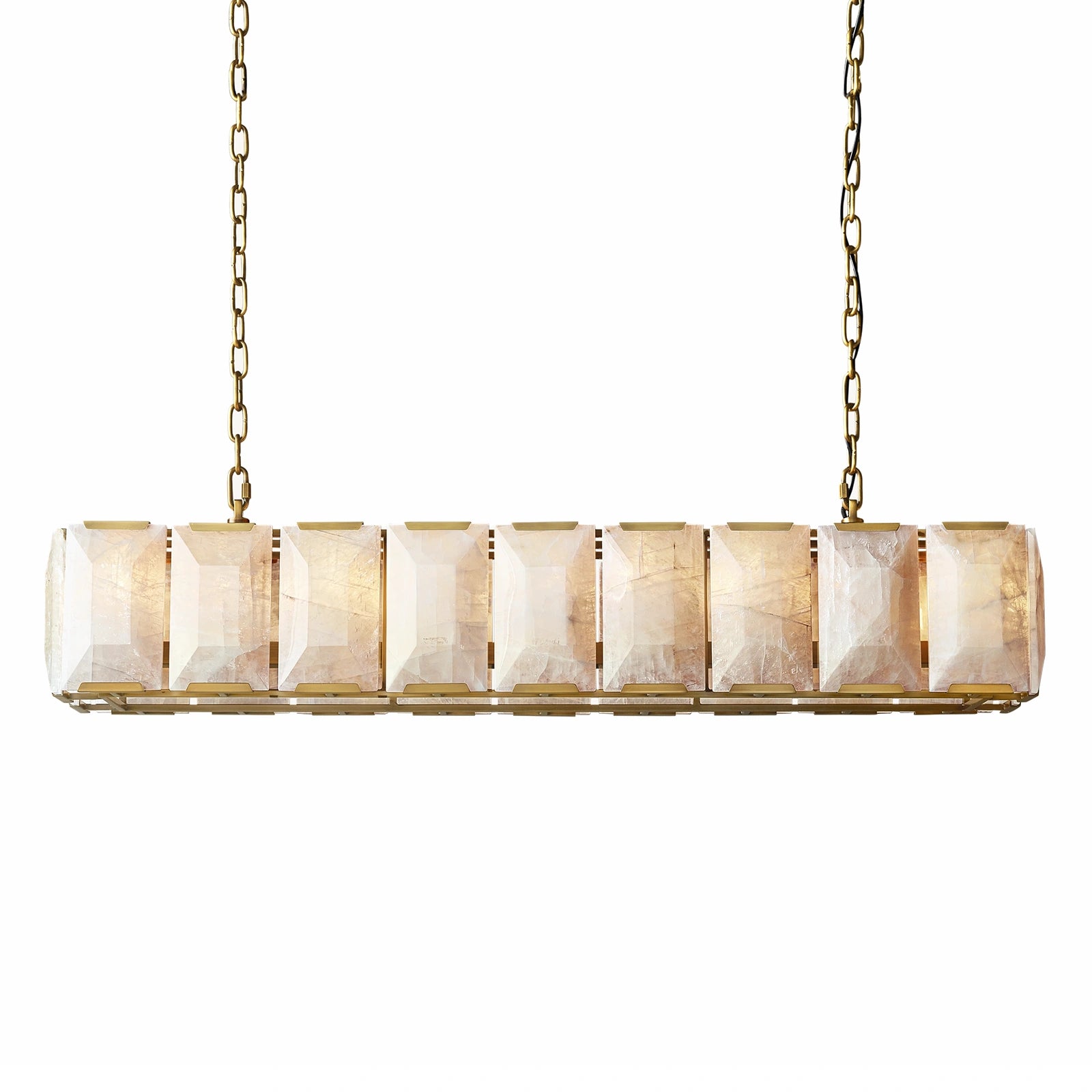 Carlow Calcite Rectangular Chandelier