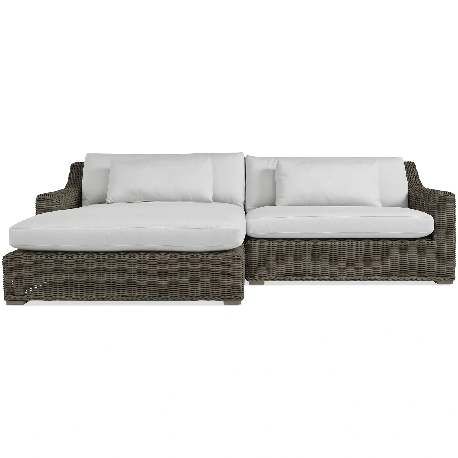 Montaul Outdoor Two-Piece Sectional in Dry Bark