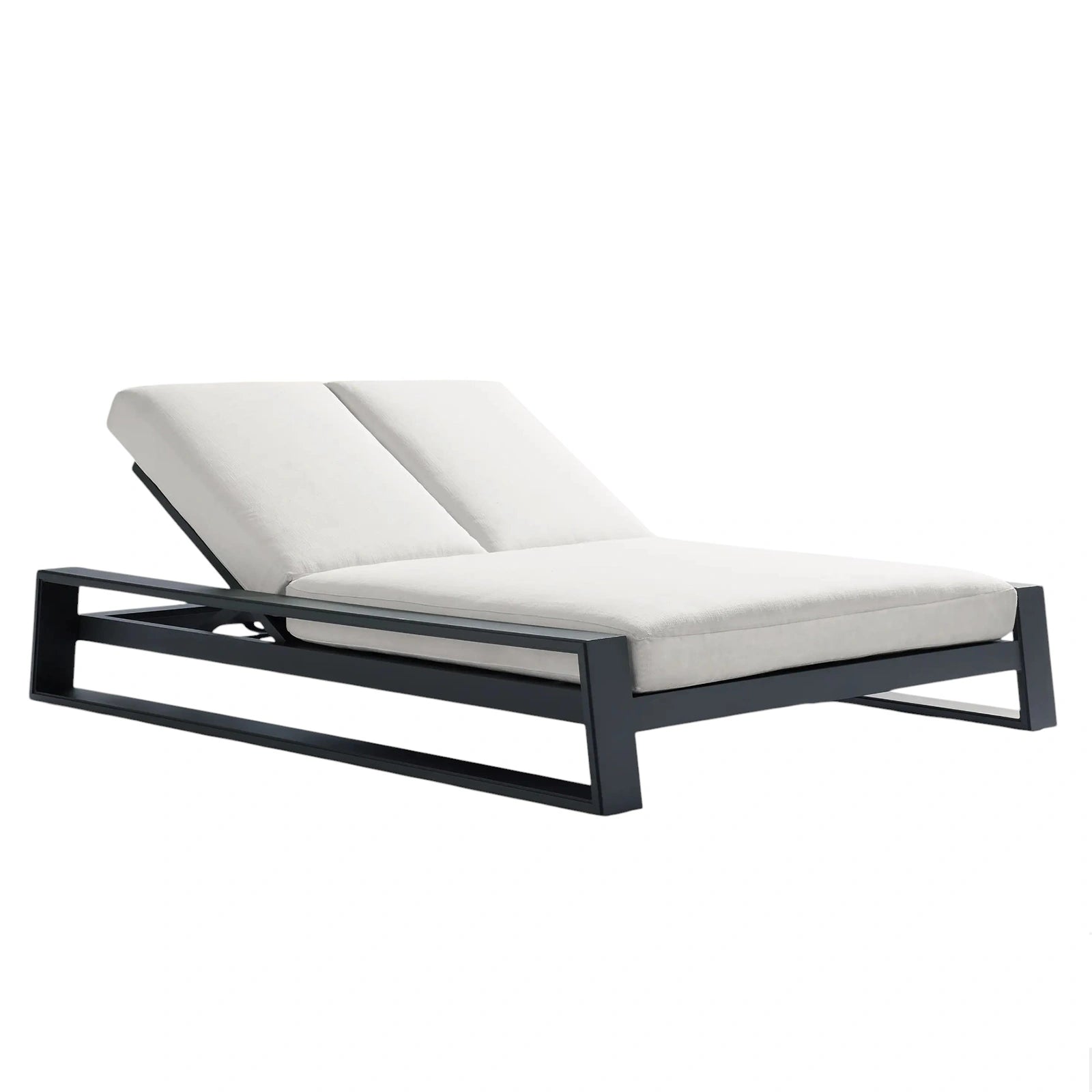 Canion Outdoor Aluminum Double Chaise