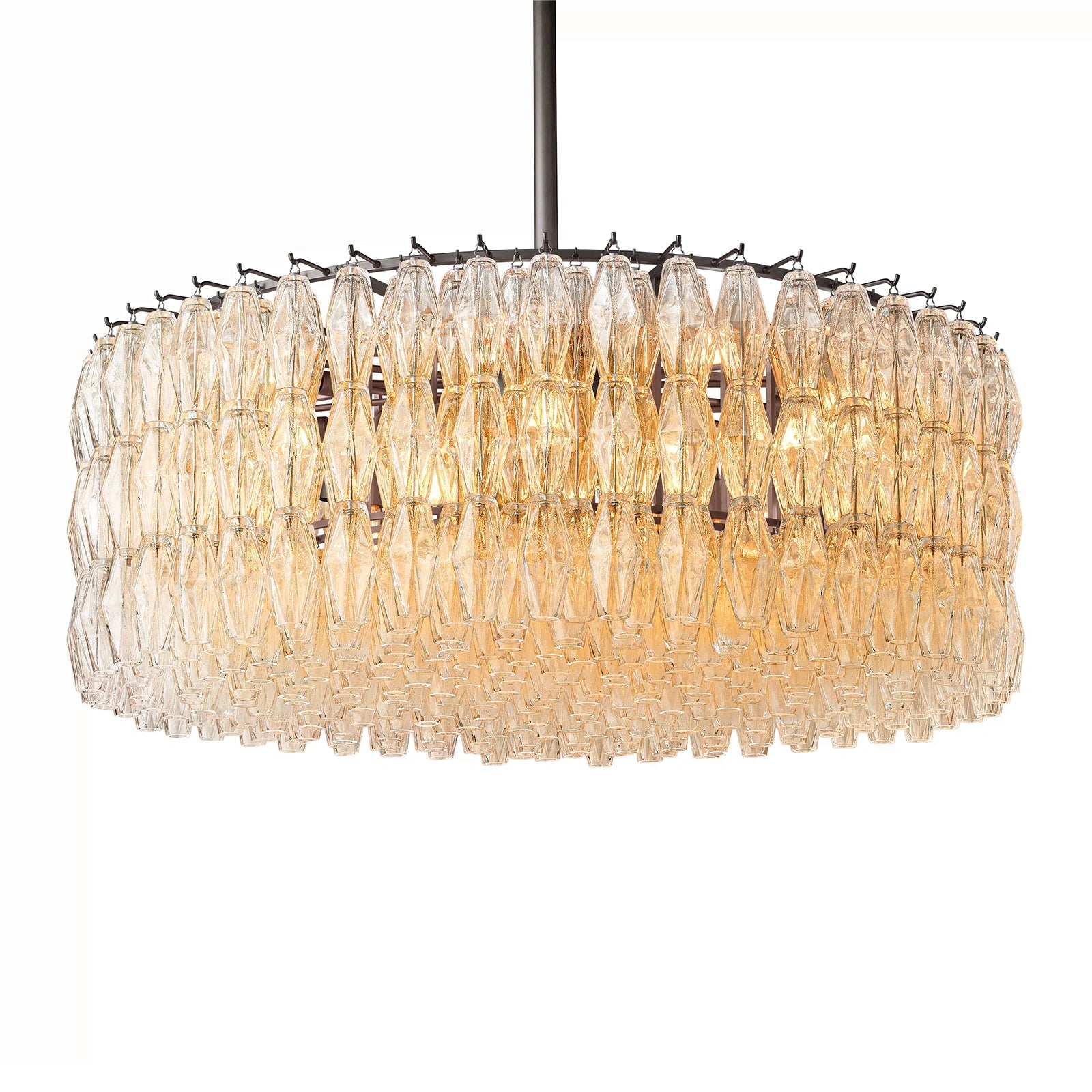 Ciara Glass Round Chandelier