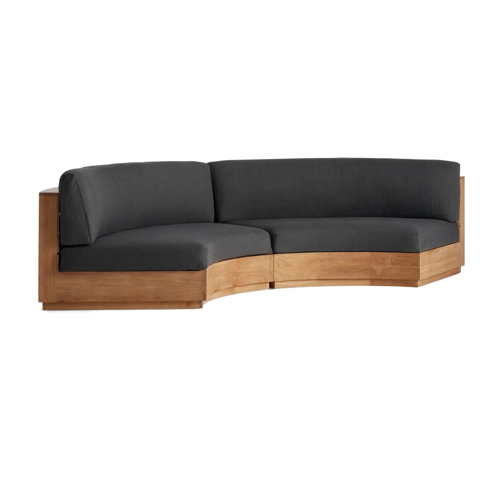 Bay Harbour Outdoor Curved Two-Piece Sectional