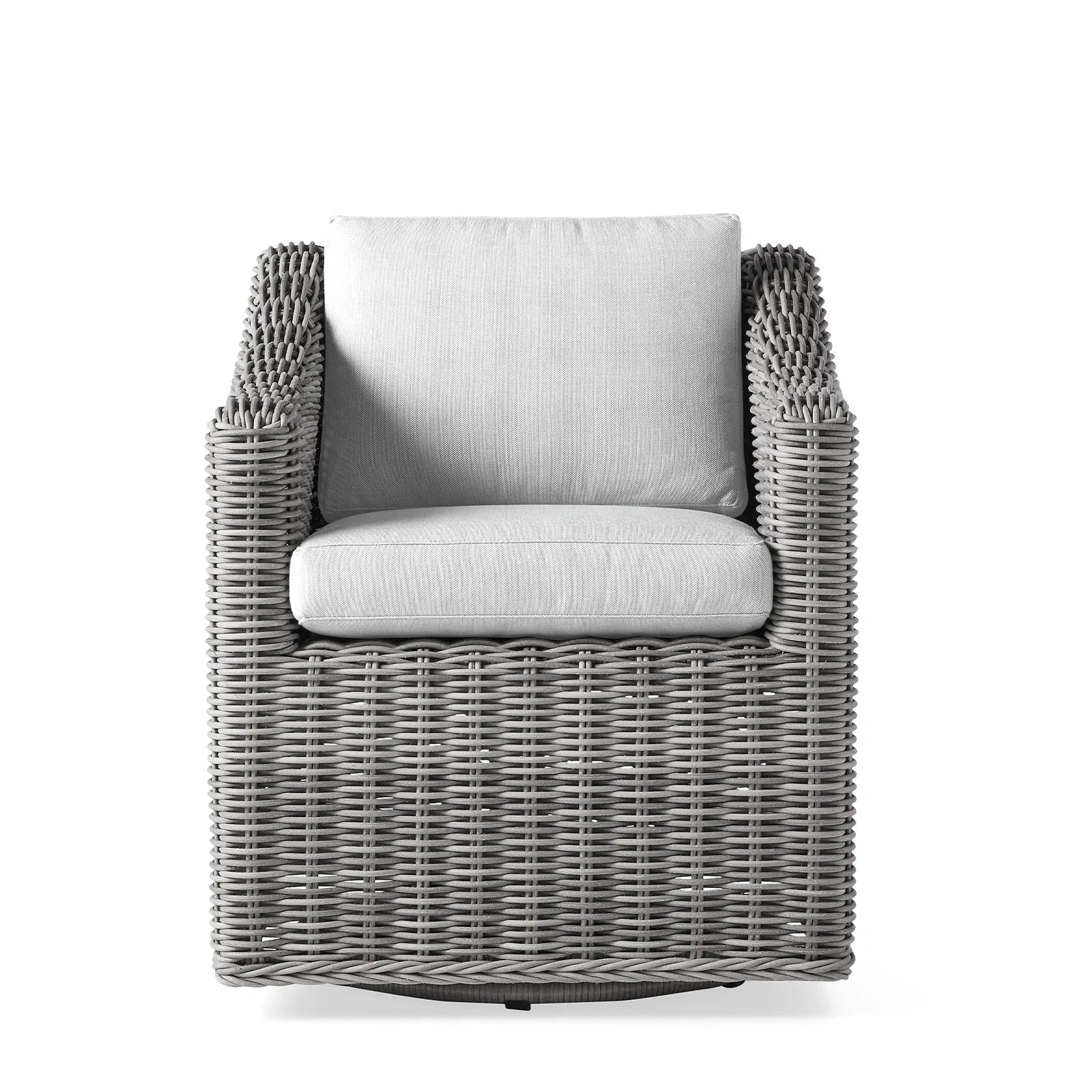 Montaul Outdoor Swivel Dining Arm Chair