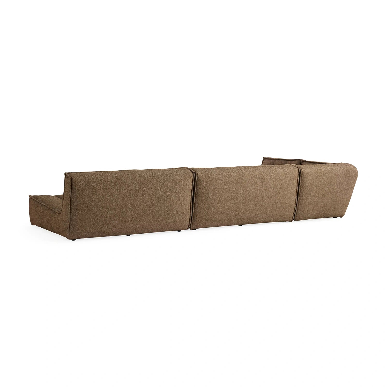 Perto Outdoor Four-Piece Large Chaise Sectional