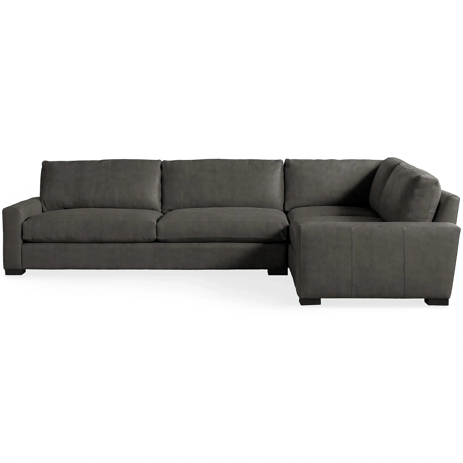 Reamington Leather Two-Piece Sectional