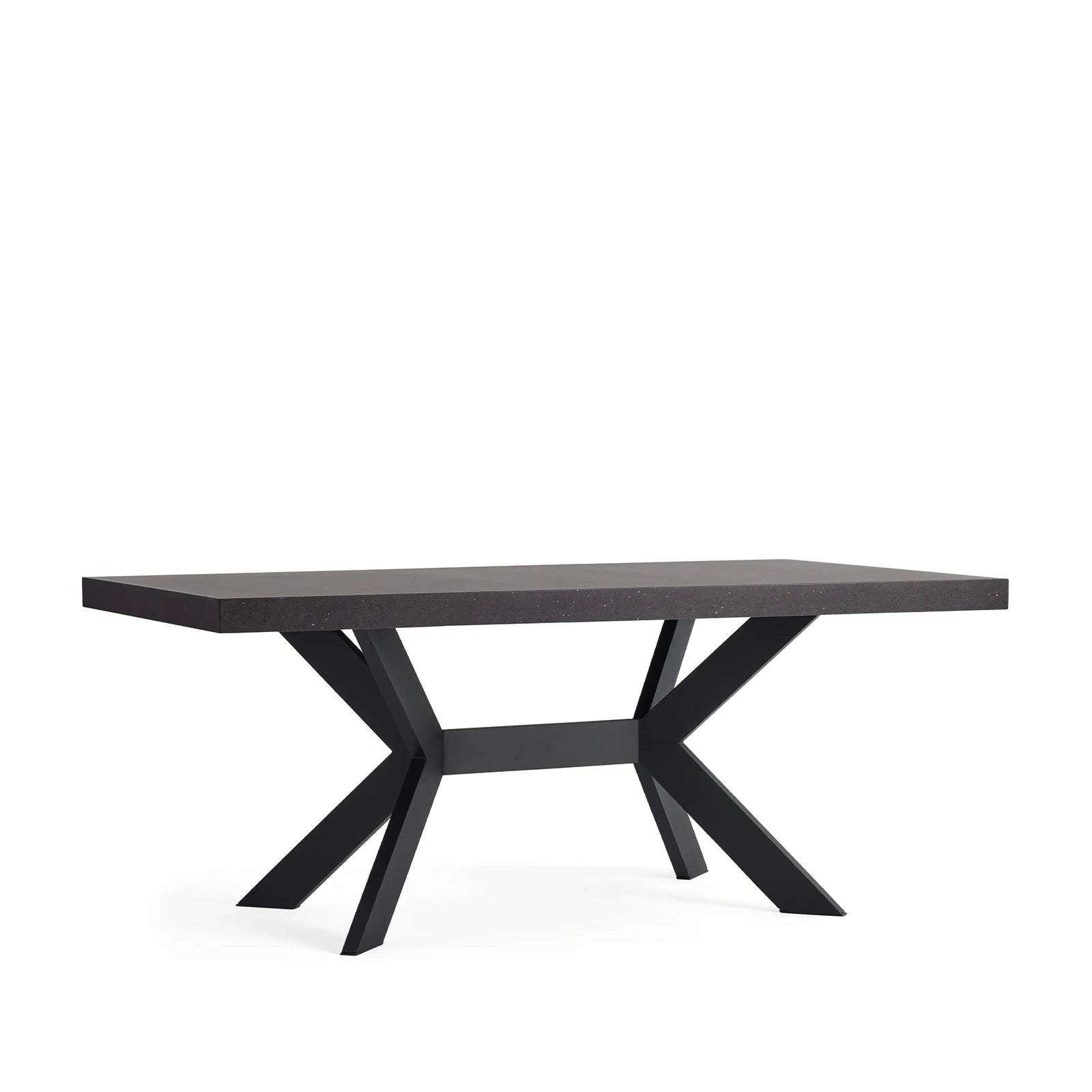 Outdoor Dining Table with Apex Base