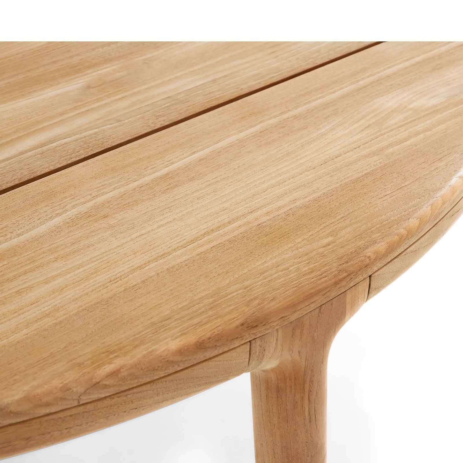 Tuglia Outdoor Teak Round Dining Table