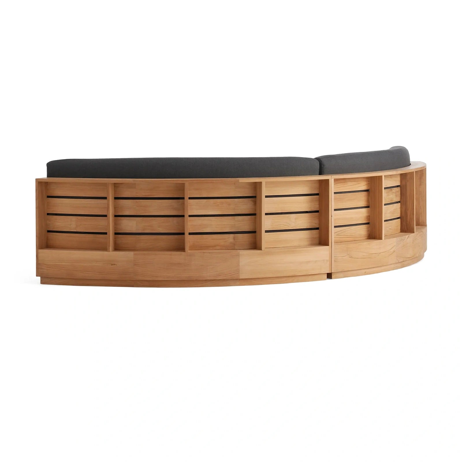 Bay Harbour Outdoor Curved Two-Piece Sectional