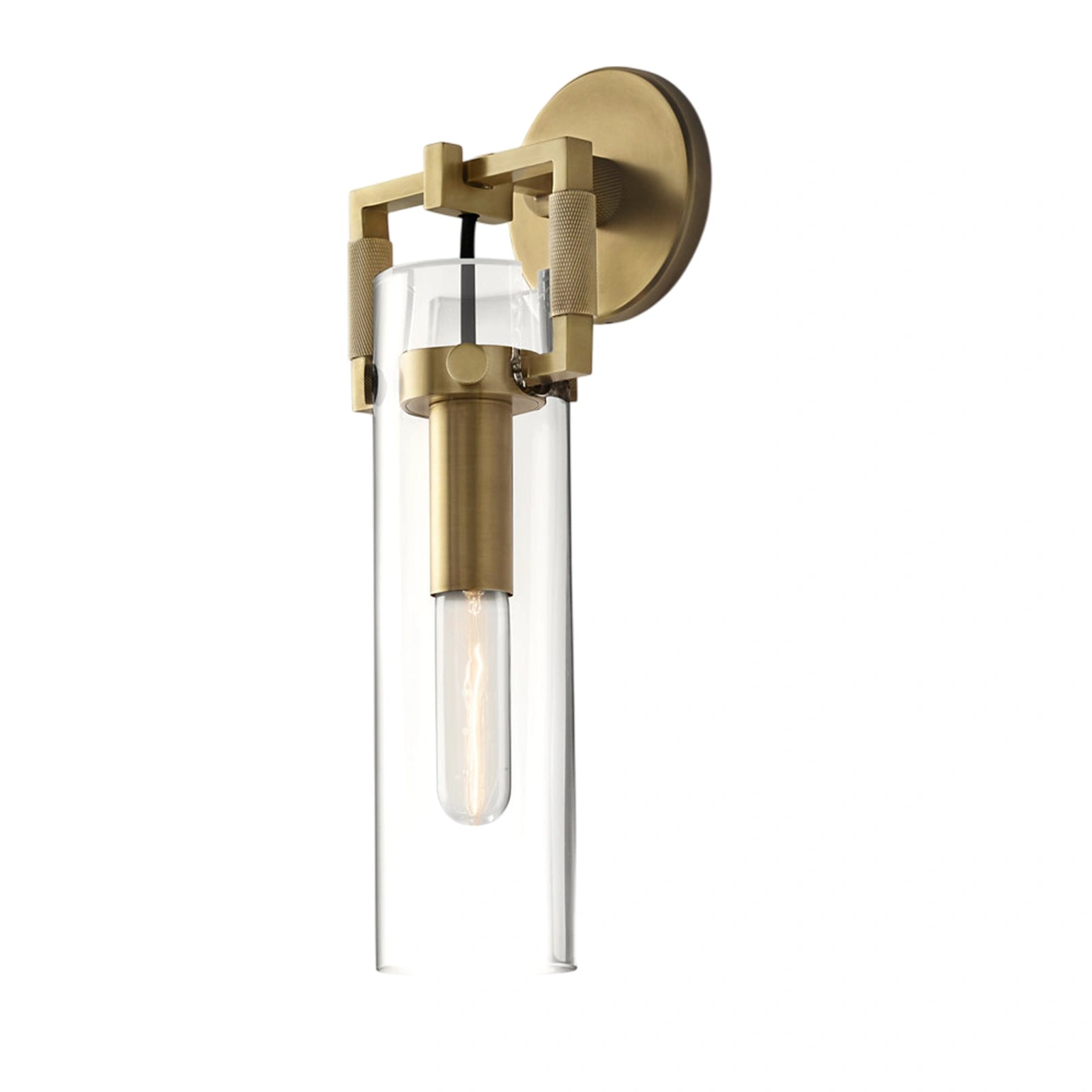 Zephyral Glass Cylinder Sconce