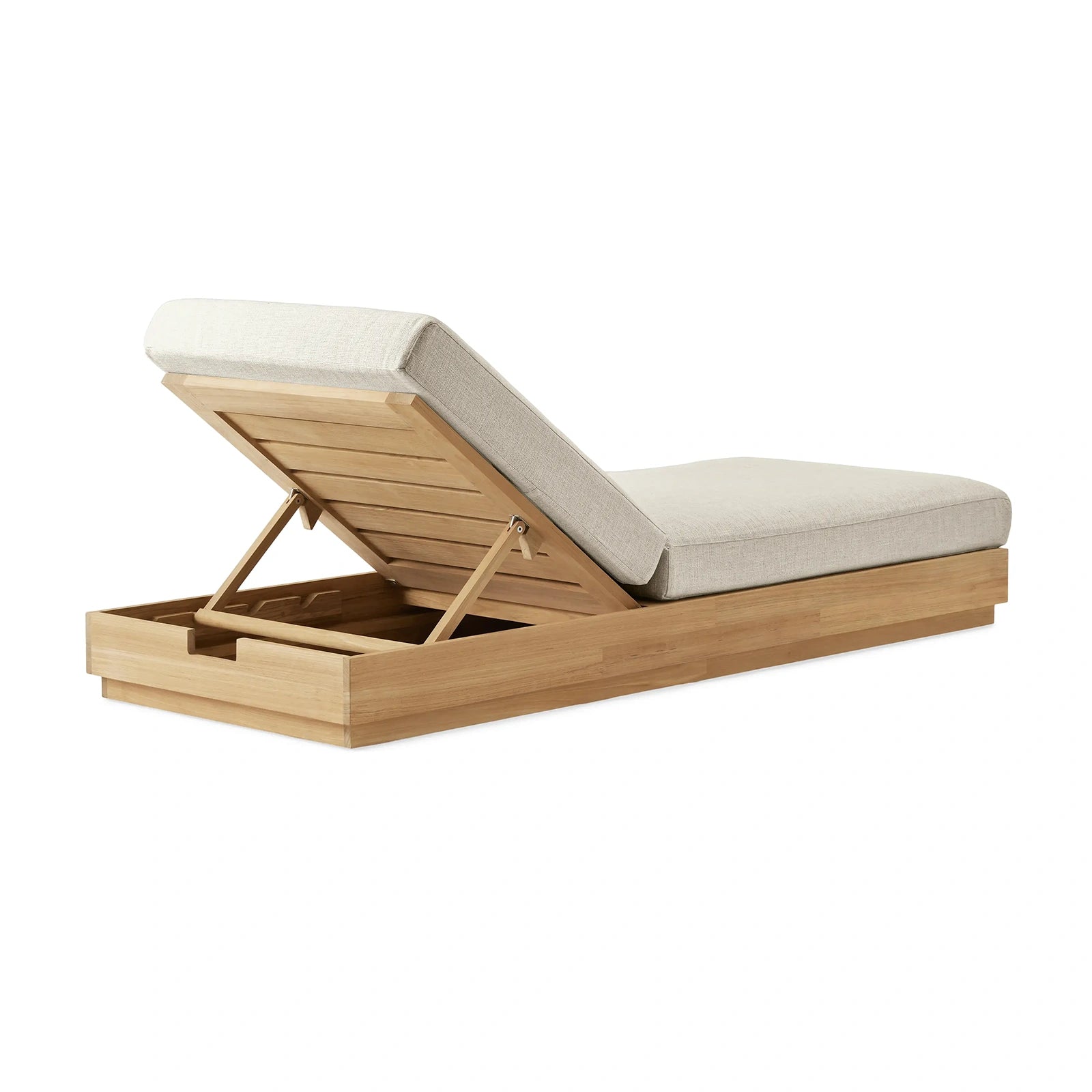 Bay Harbour Outdoor Teak Chaise