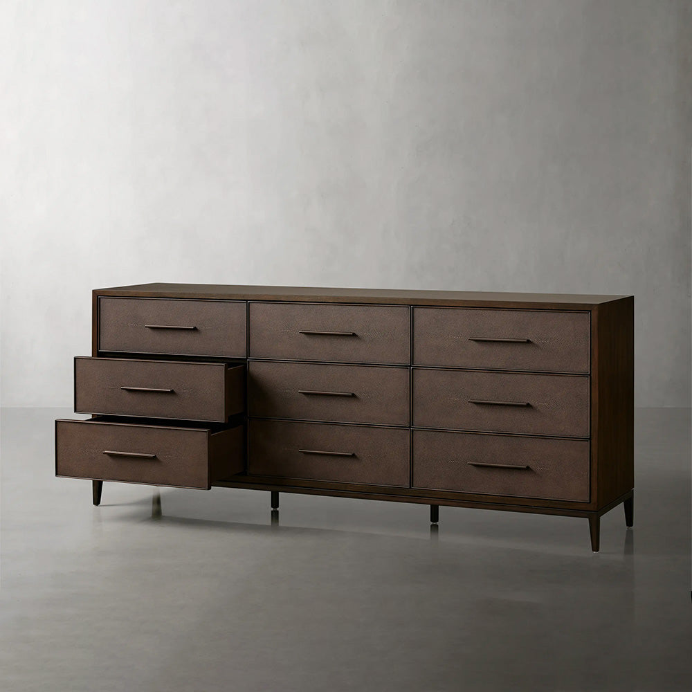 Malone Nine Drawer Dresser