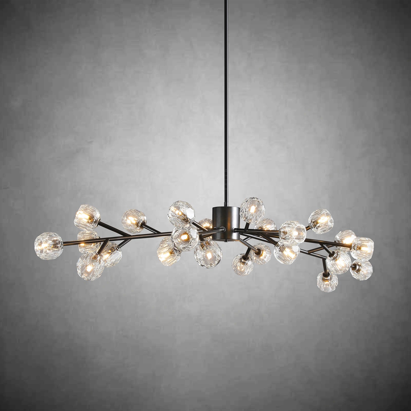 Boule Du Glass Round Chandelier