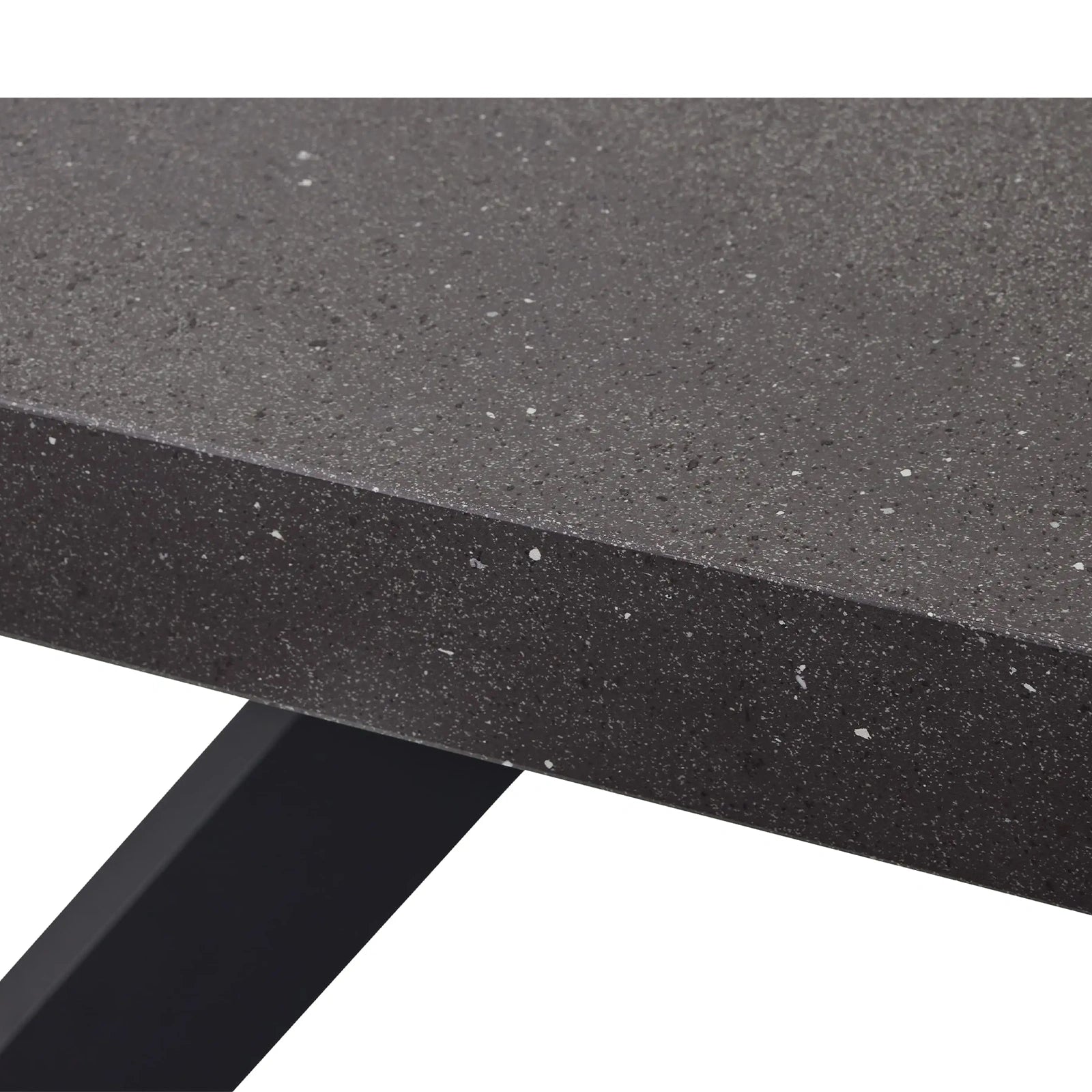 Outdoor Dining Table with Apex Base