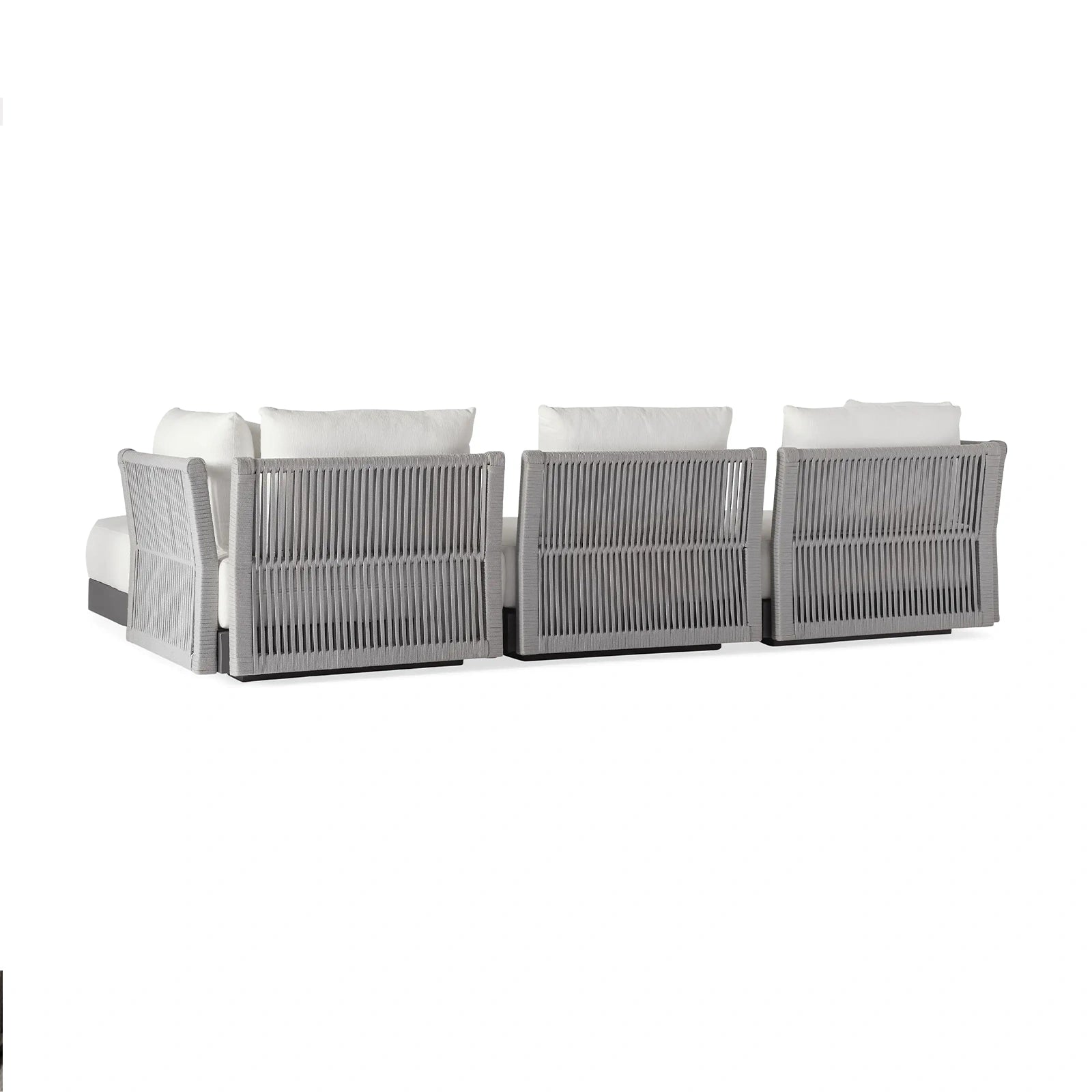 Nacos Outdoor Four-Piece Sectional with Ottoman
