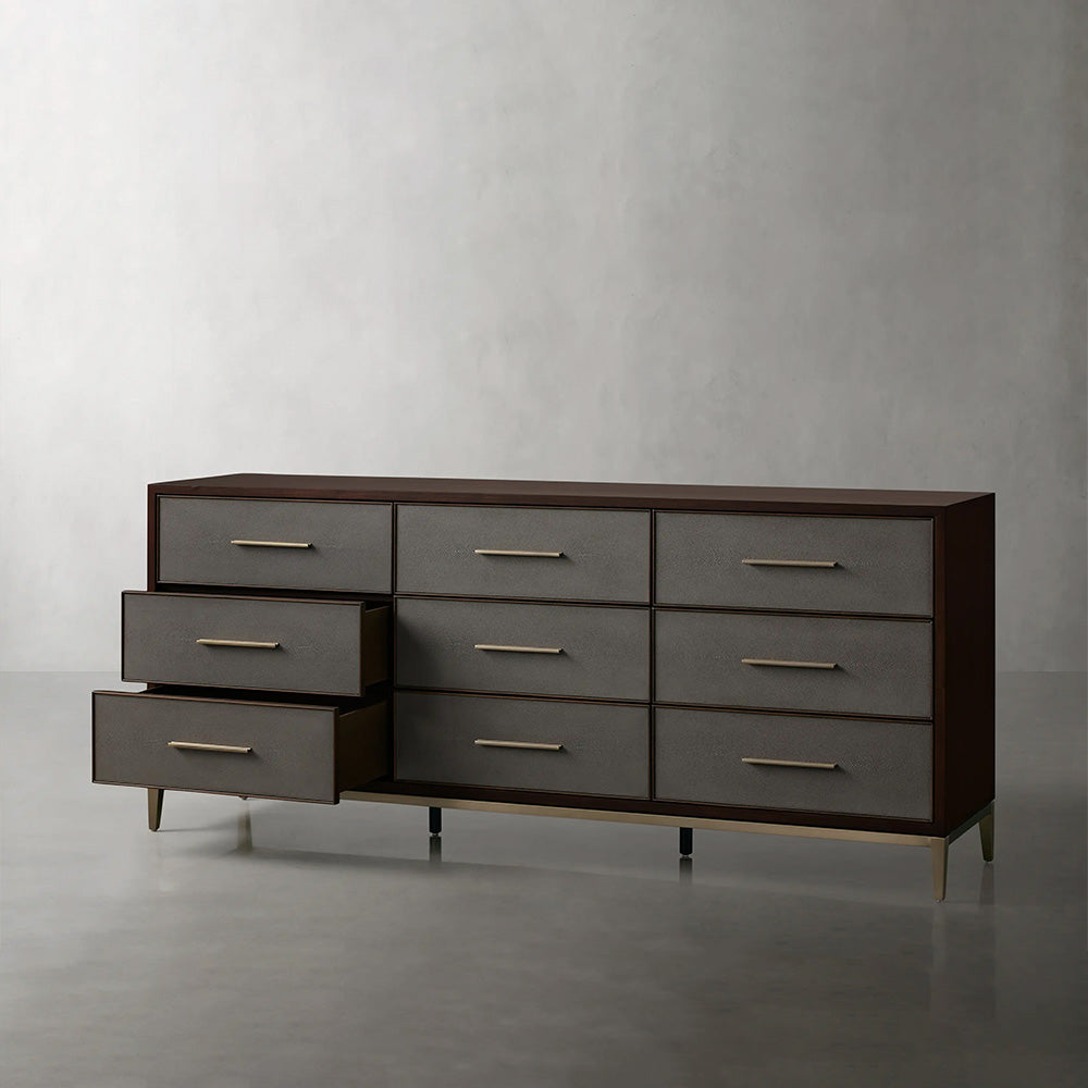 Malone Nine Drawer Dresser