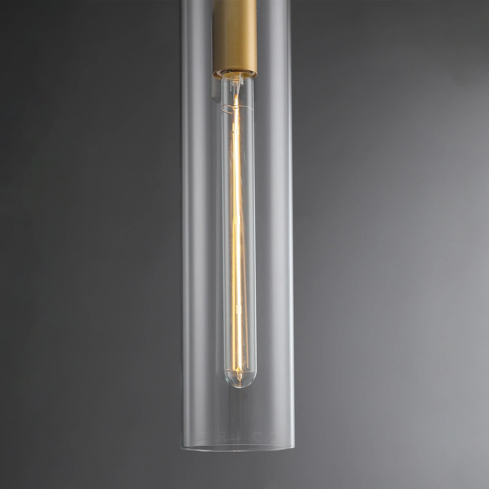 Zephyral Glass Cylinder Pendant