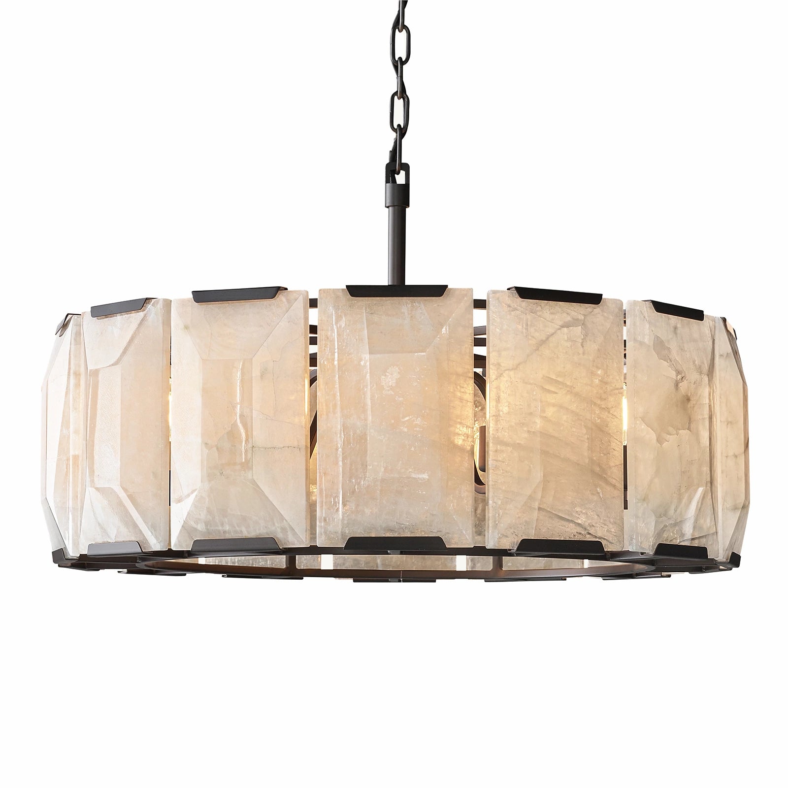 Carlow Calcite Round Chandelier