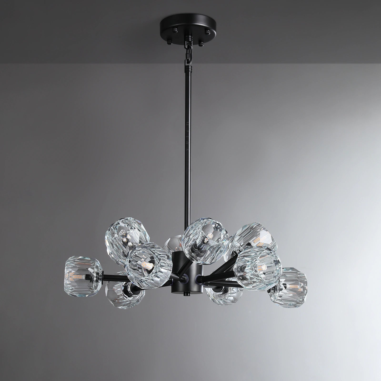 Boule Du Glass Round Chandelier