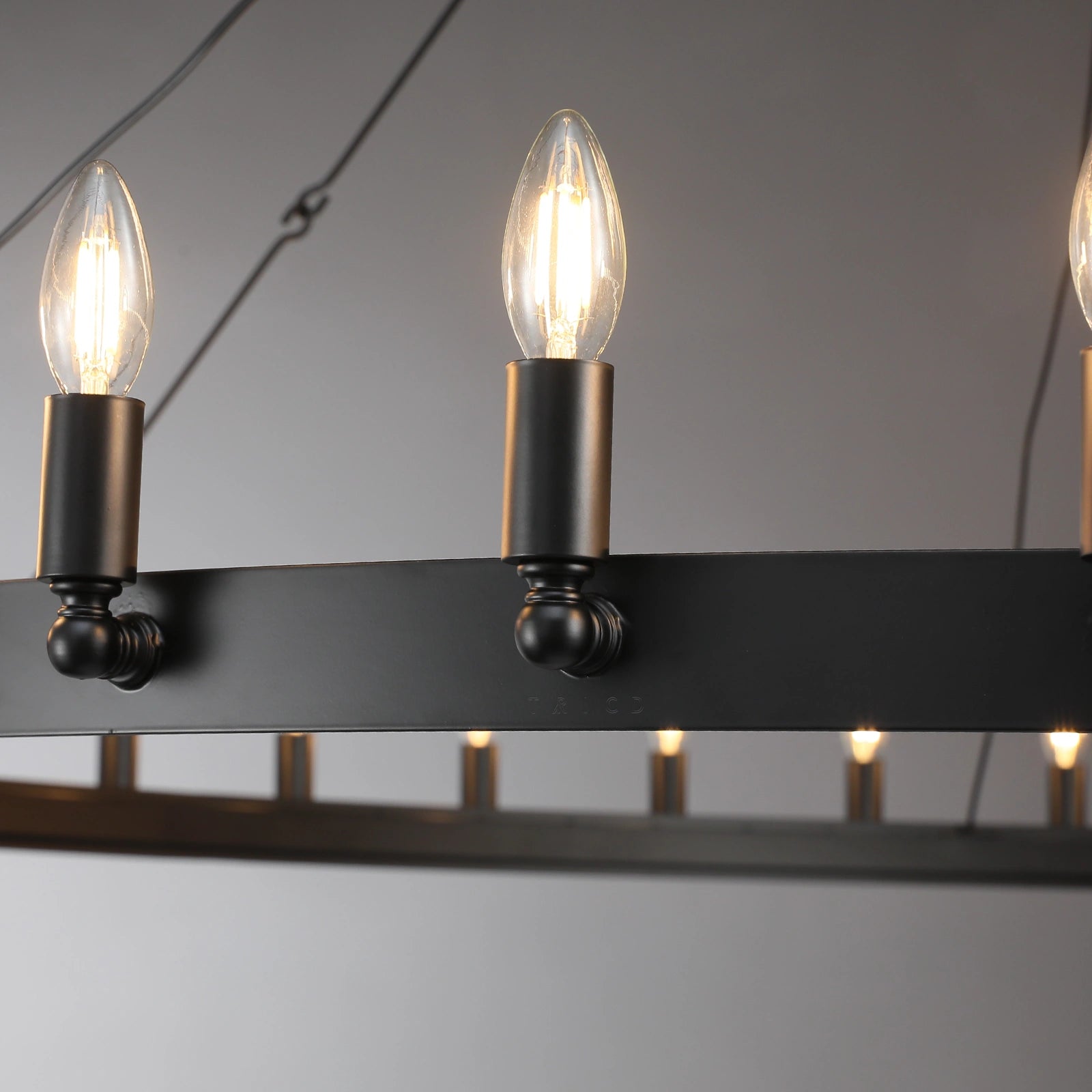 Camilio Vintage Candelabra Round Chandelier
