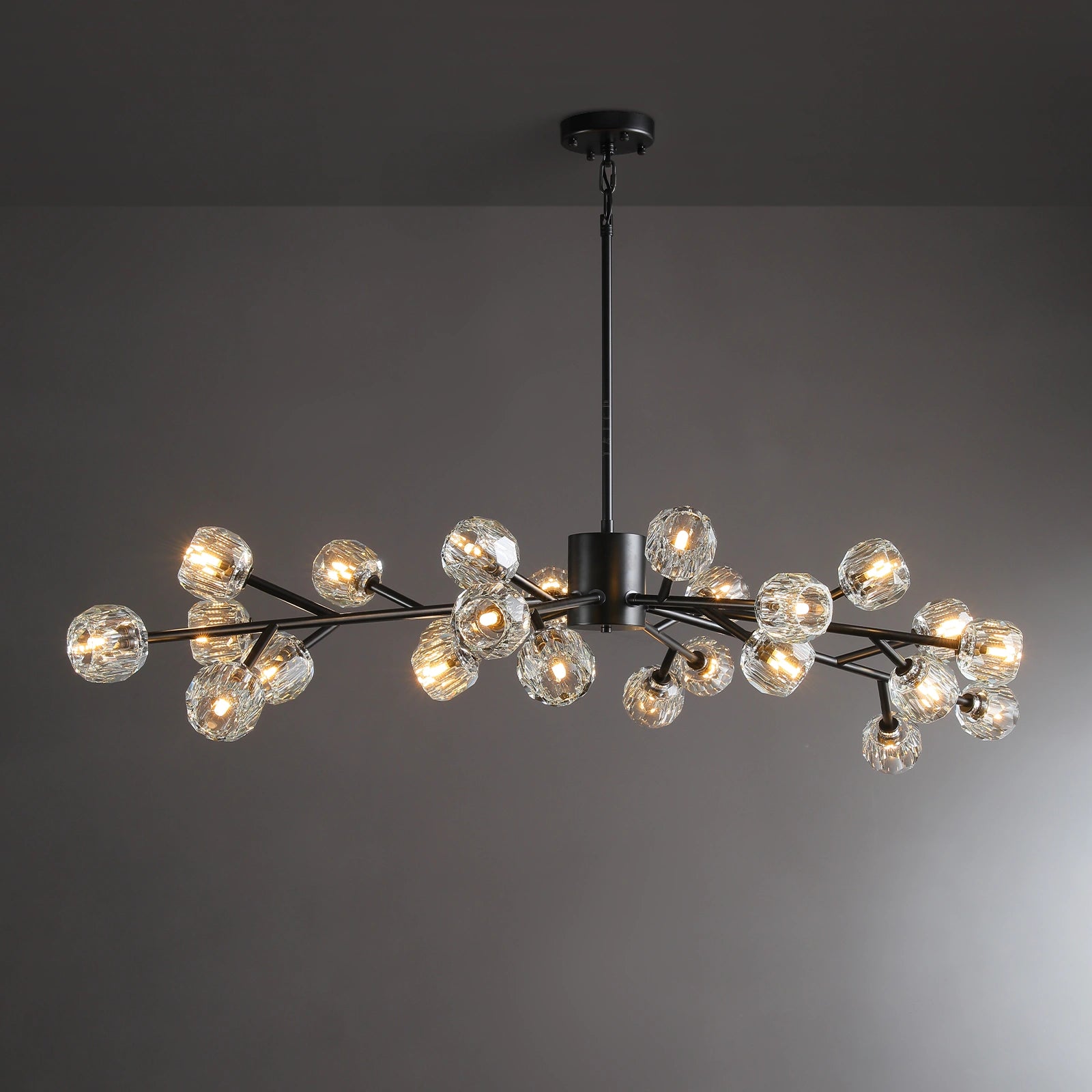 Boule Du Glass Round Chandelier