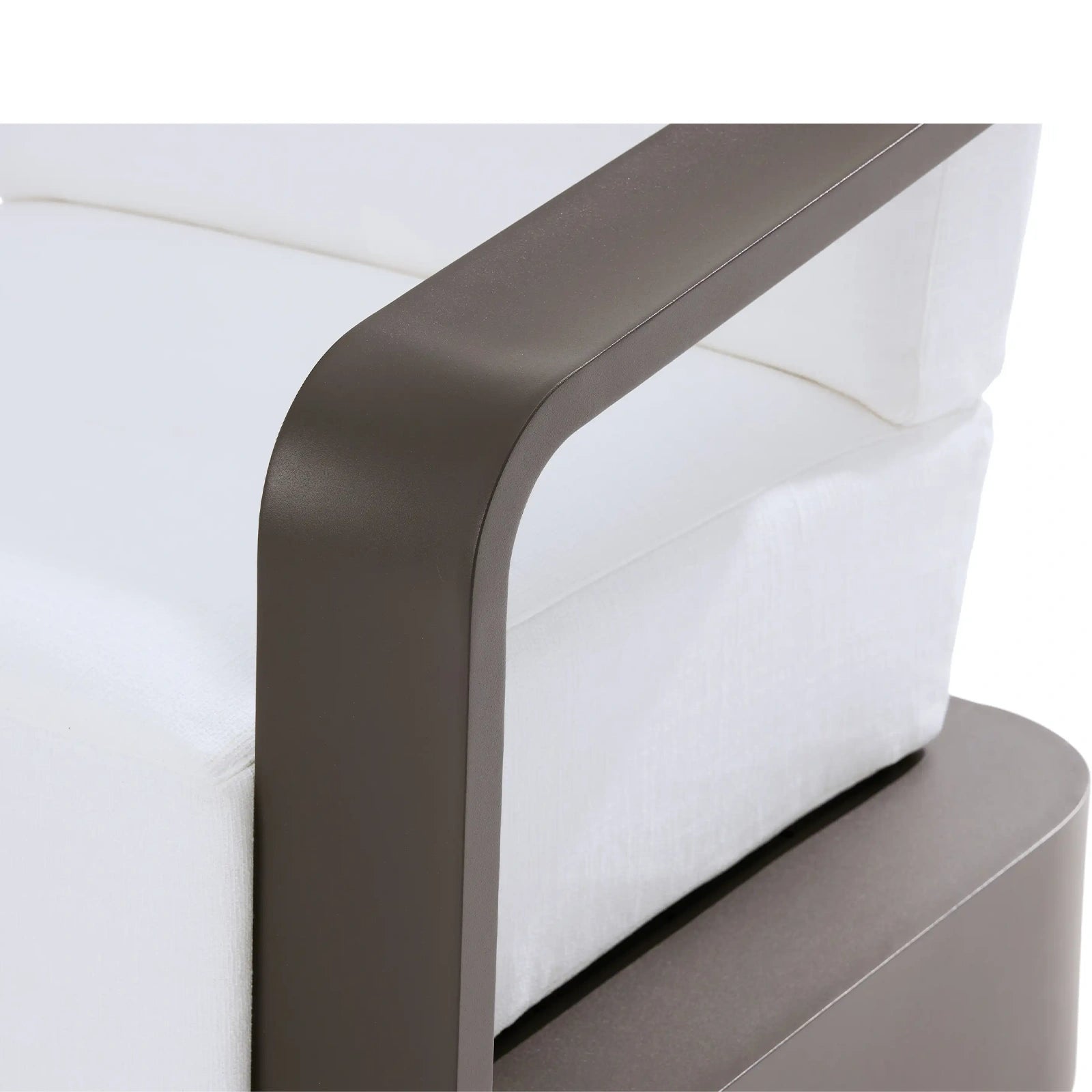 Bonoma Outdoor Aluminum Swivel Chair