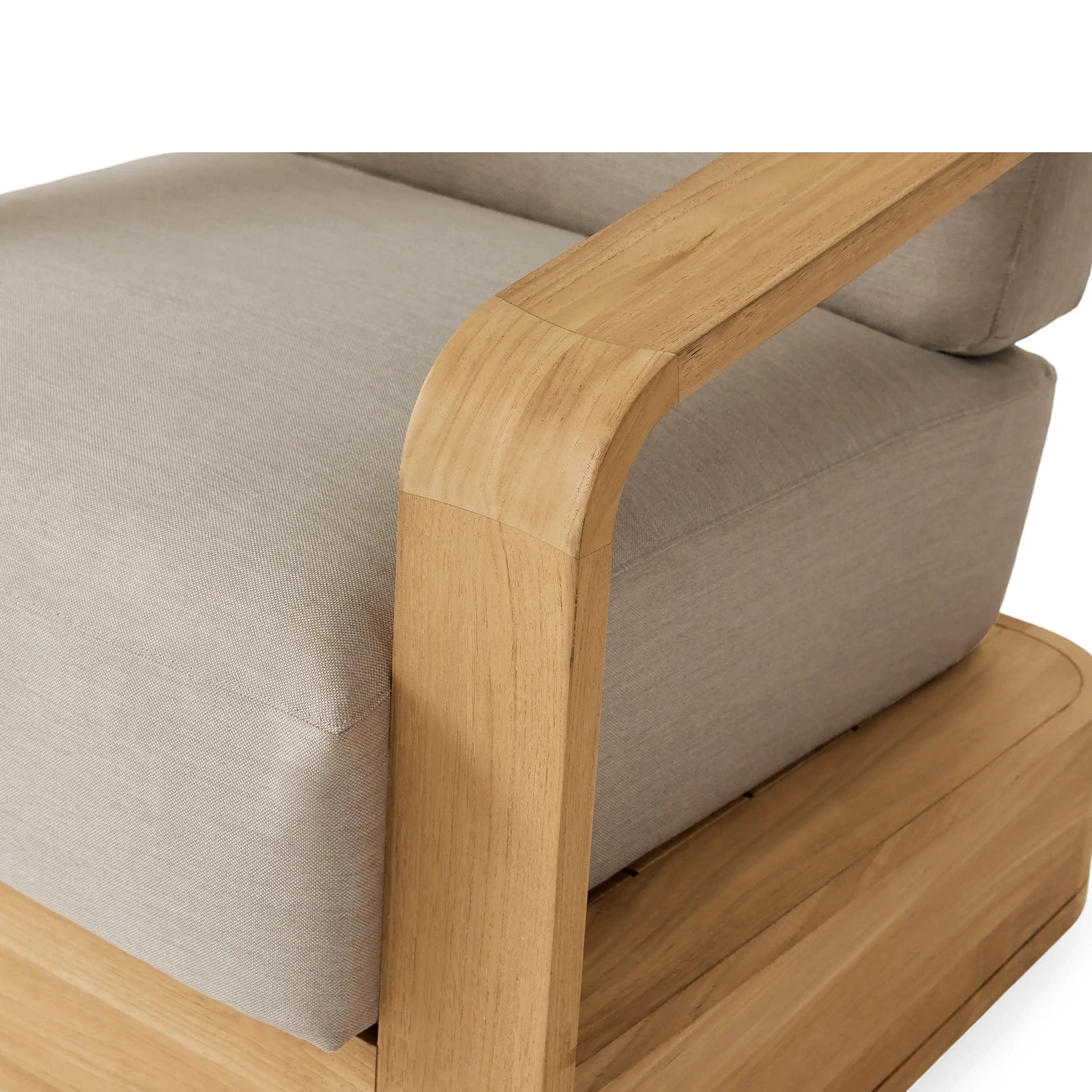 Bonoma Outdoor Teak Swivel Chair