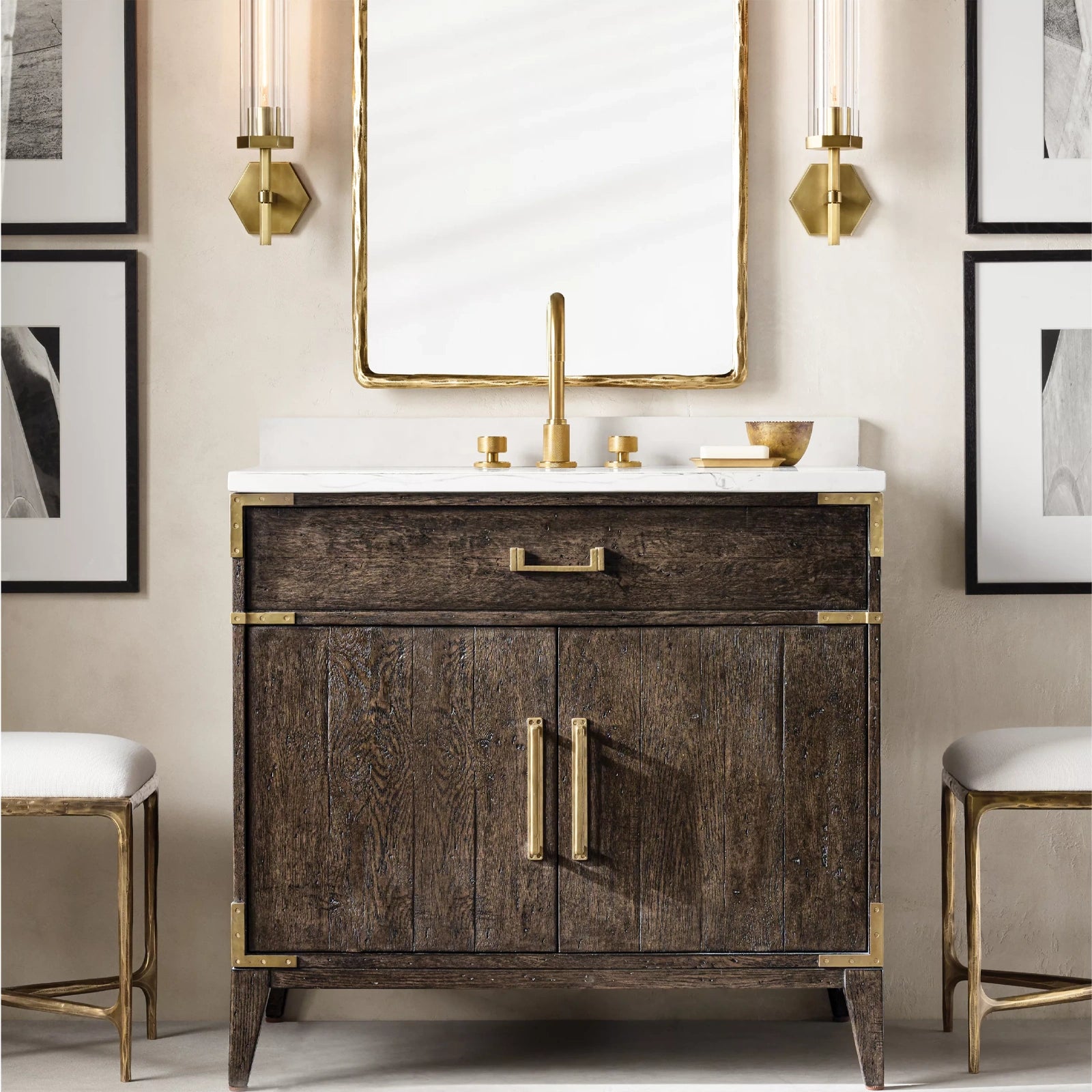 CelestiaLume Hexagonal Sconce