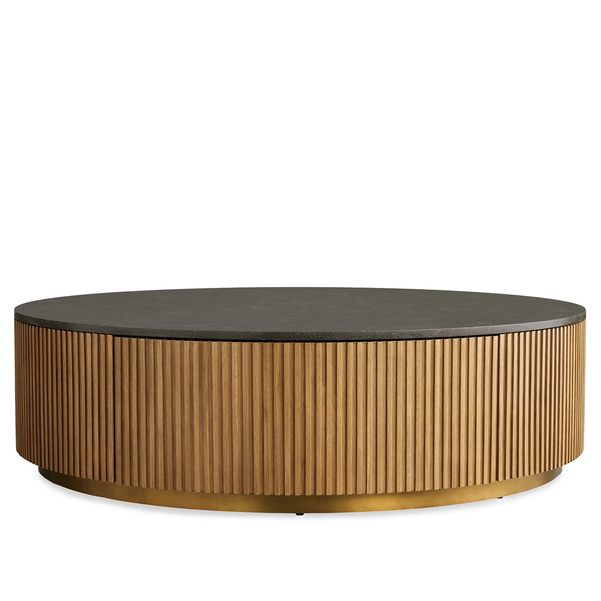 Finnley Round Storage Coffee Table