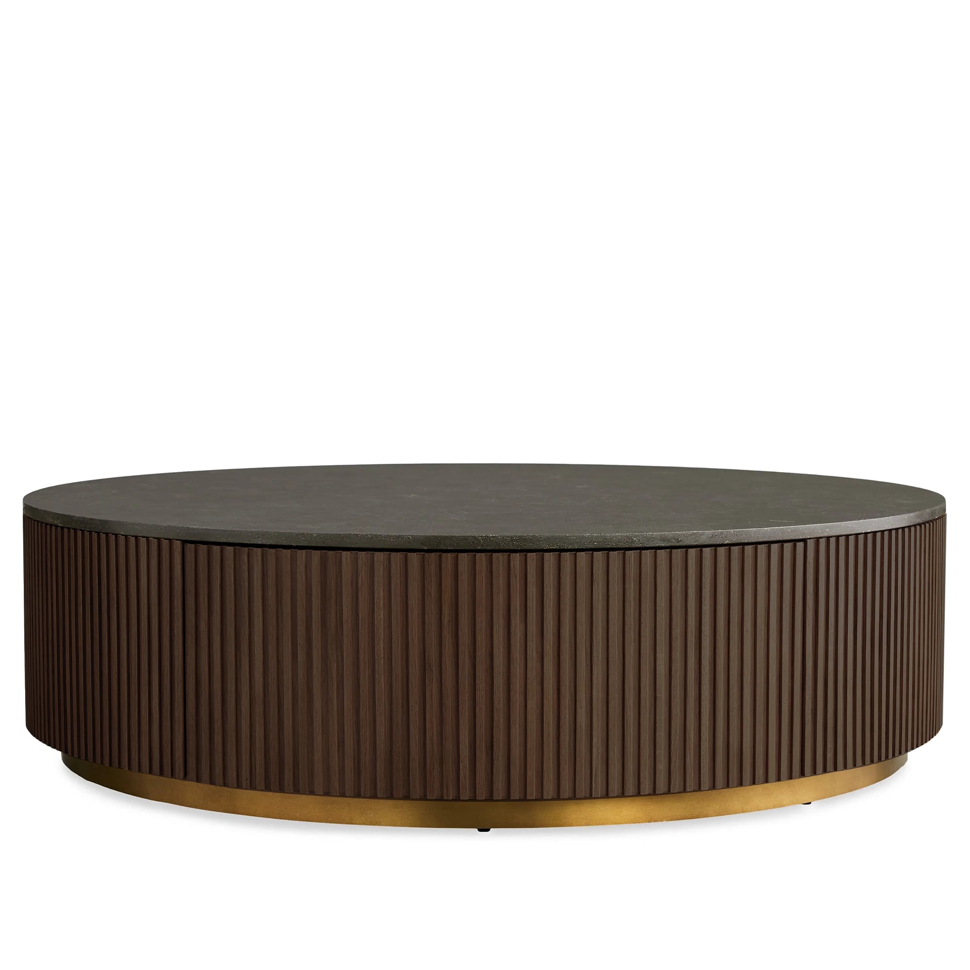 Finnley Round Storage Coffee Table