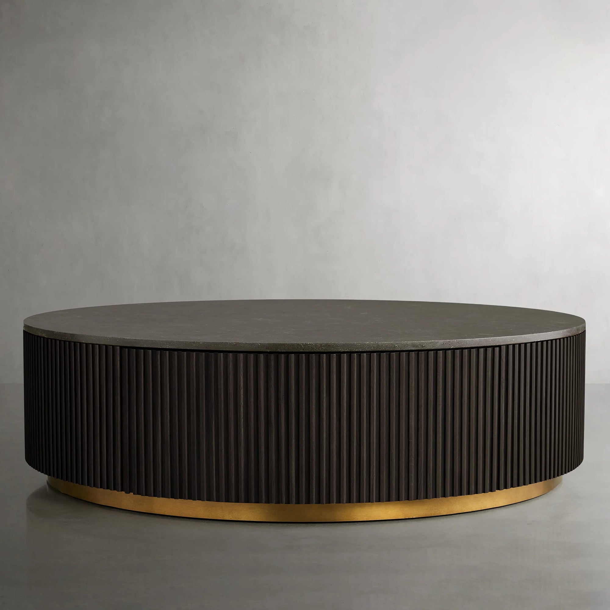 Finnley Round Storage Coffee Table