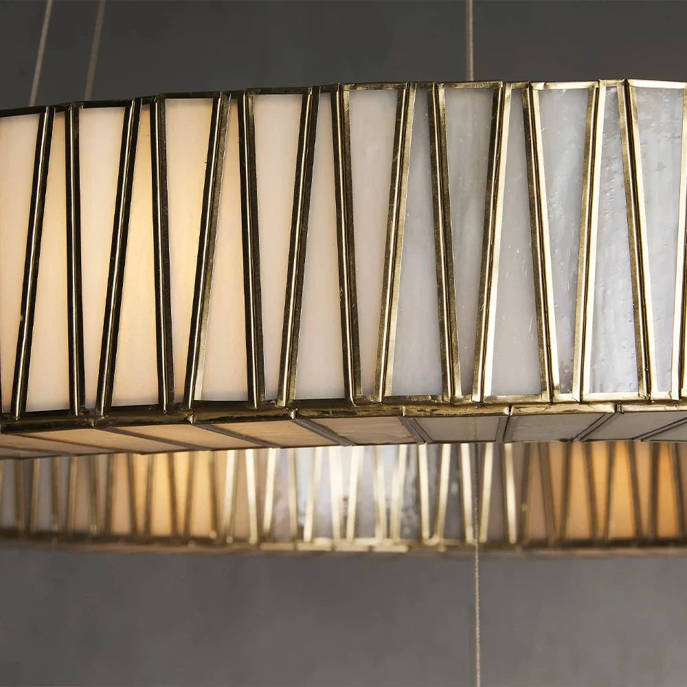 Jet 2-Tier Round Chandelier