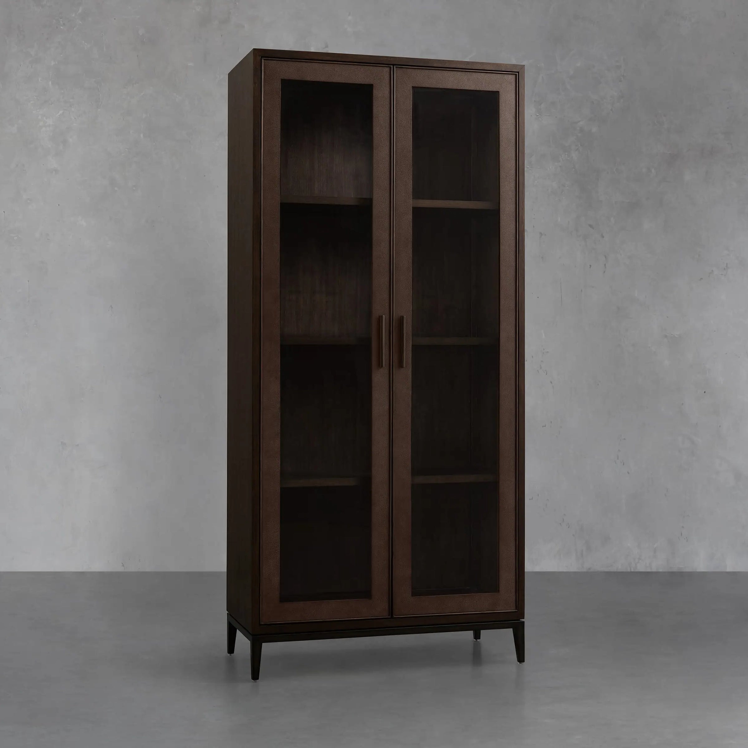 Malone Cabinet with Glass Doors