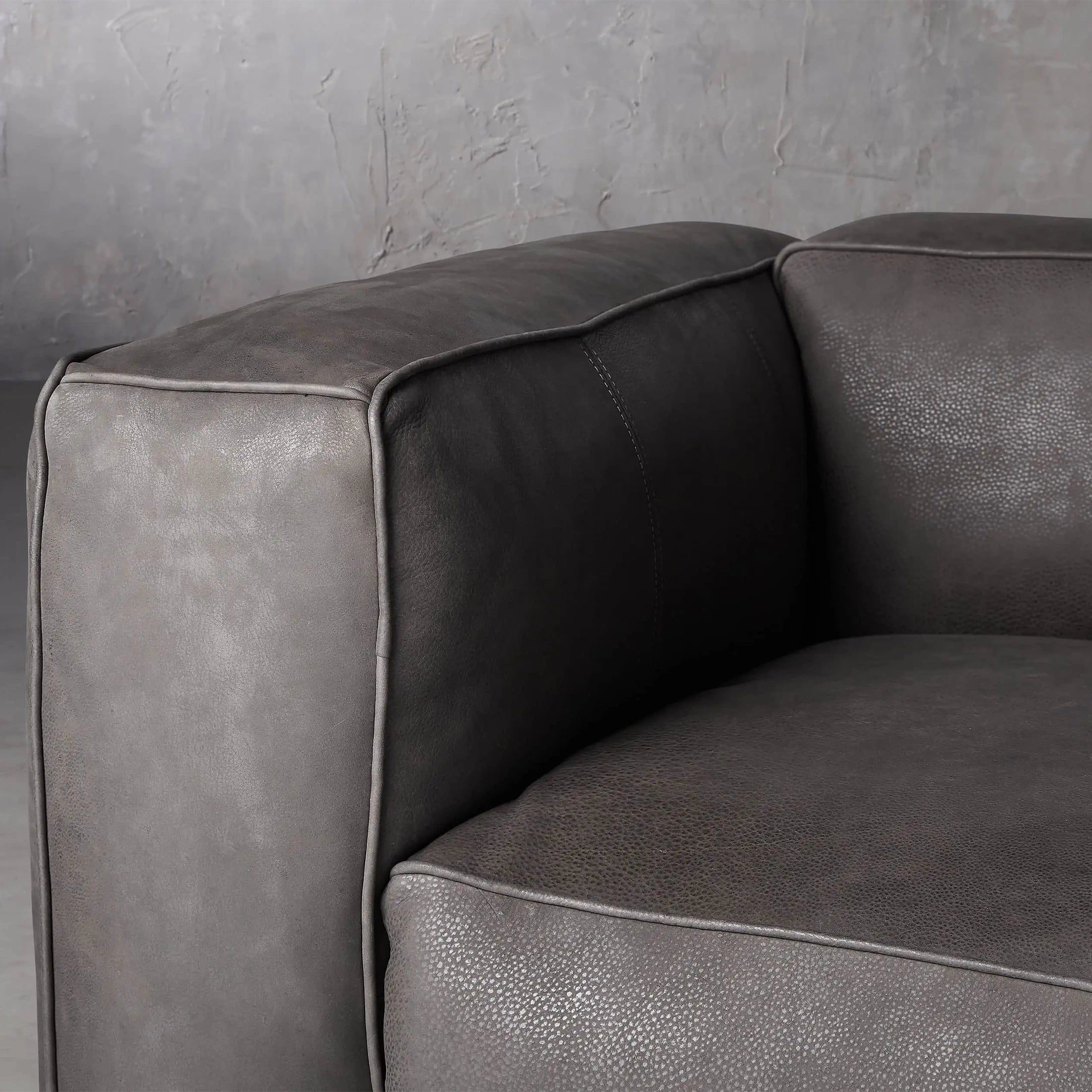 Manrond Leather Sofa