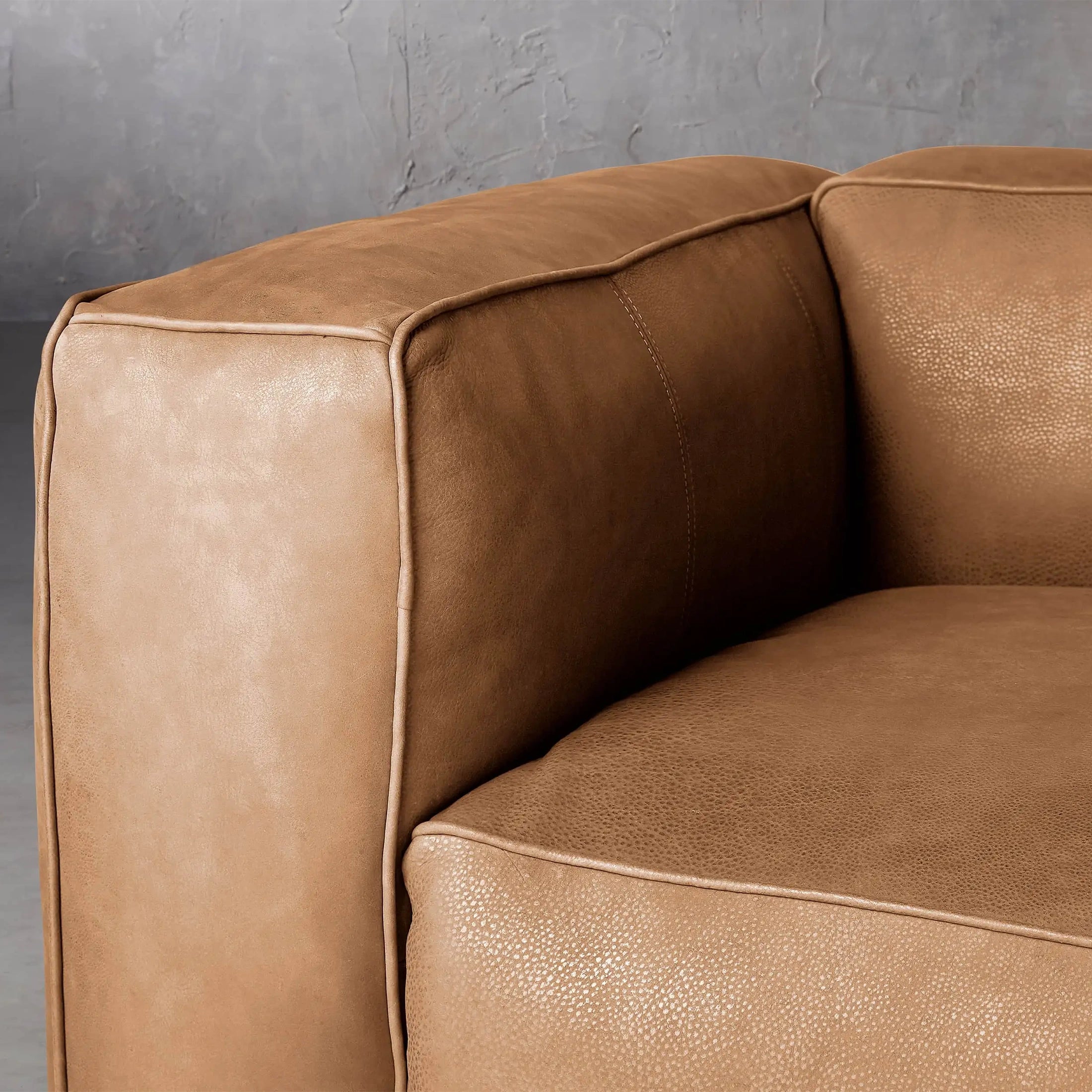 Manrond Leather Sofa