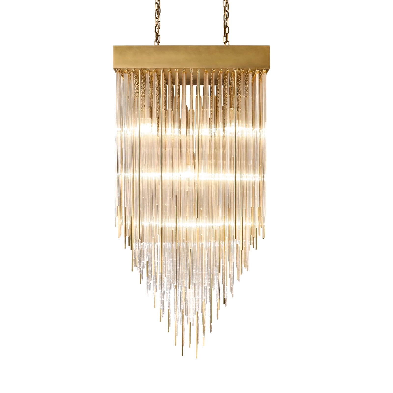Cascadx Square Chandelier 30"