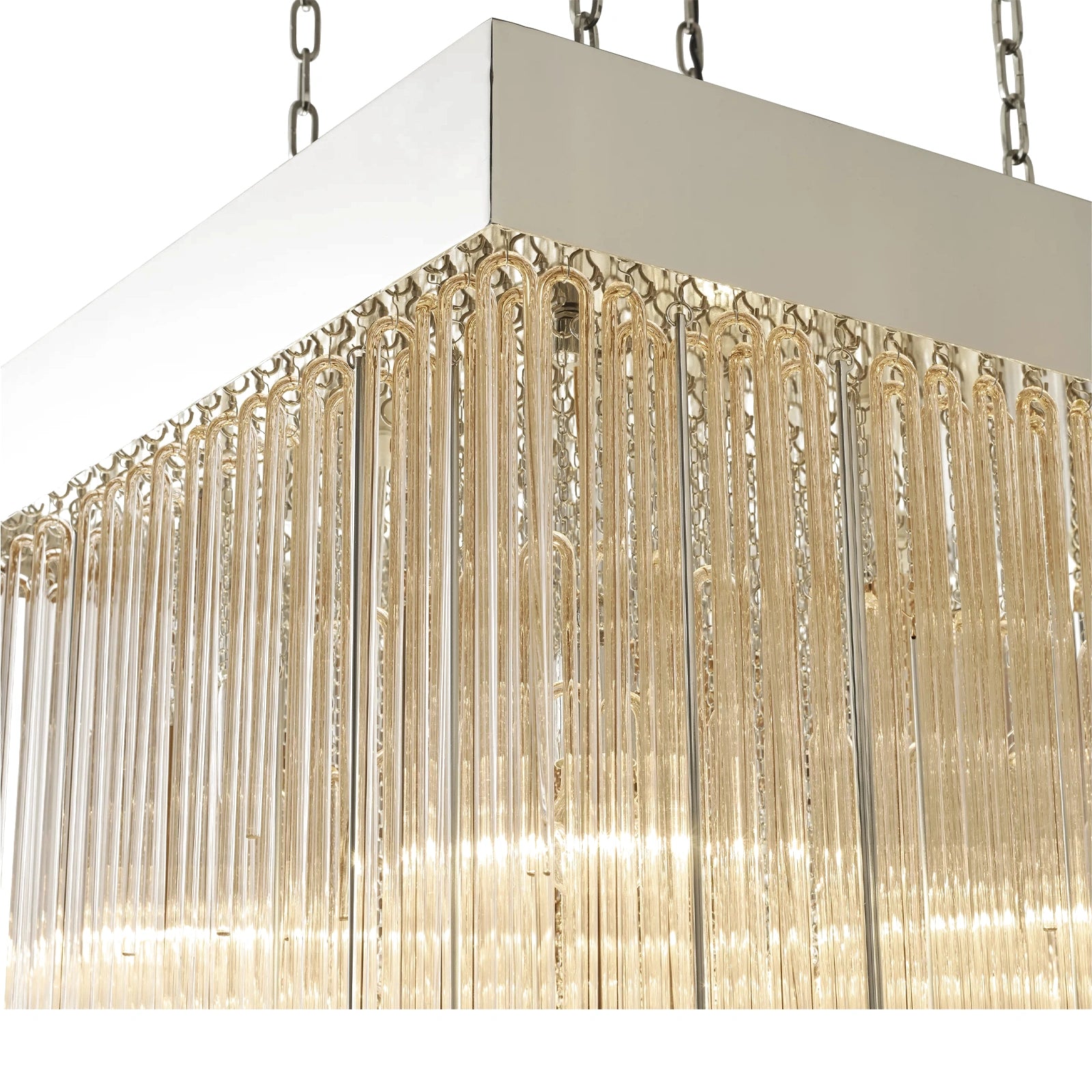 Cascadx Square Chandelier 30"