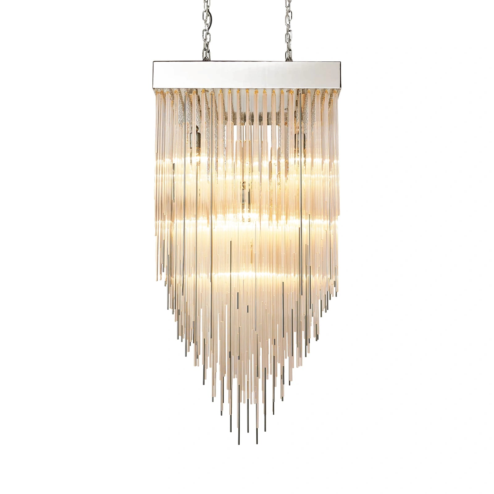 Cascadx Square Chandelier 30"