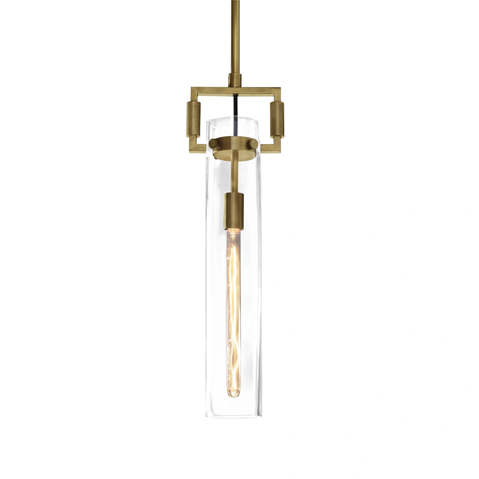 Zephyral Glass Cylinder Pendant